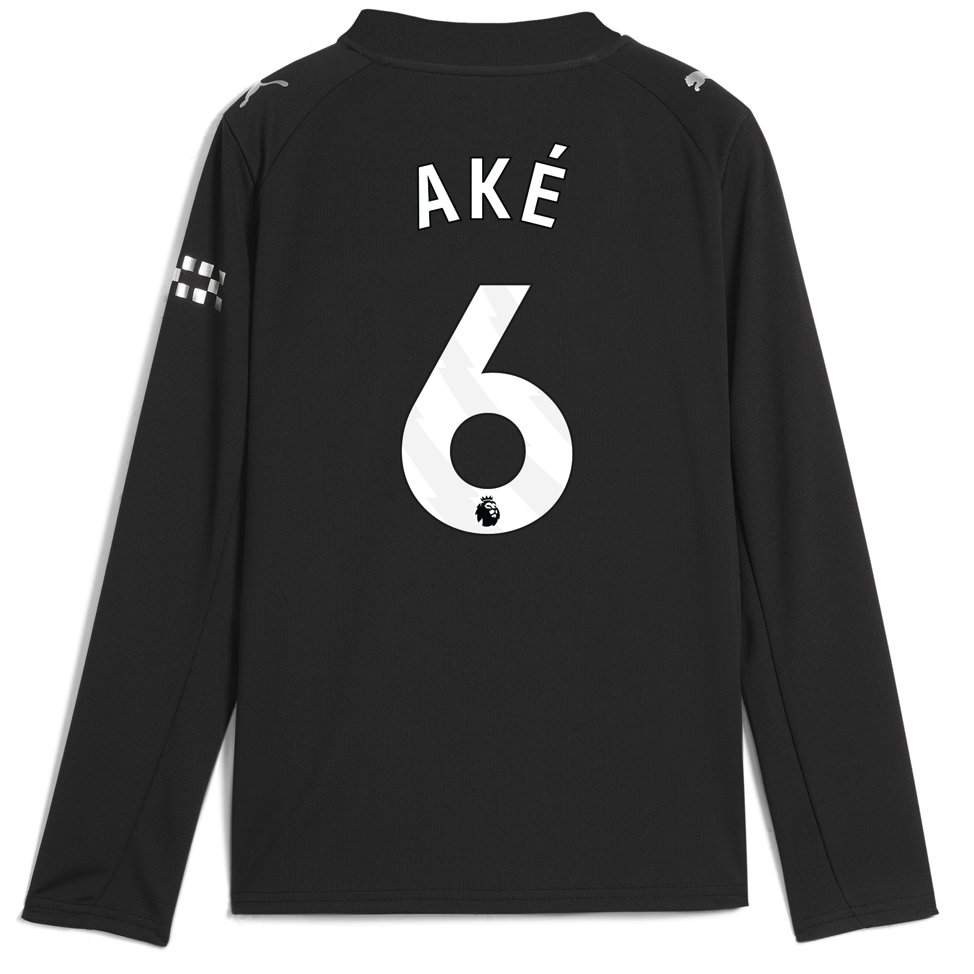Manchester City kids manchester city away jersey 202526 long sleeve with akÉ 6 printing Shirts - Official Store