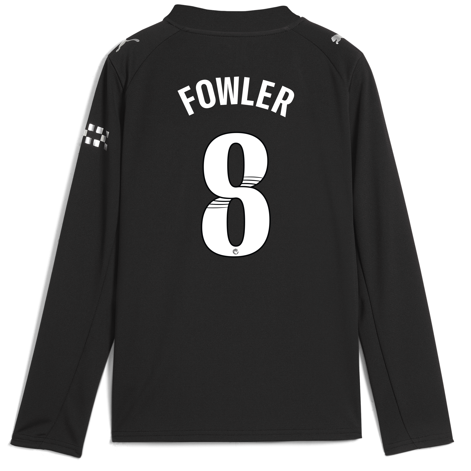 Manchester City kids manchester city away jersey 202526 long sleeve with fowler 8 printing Shirts - Official Store