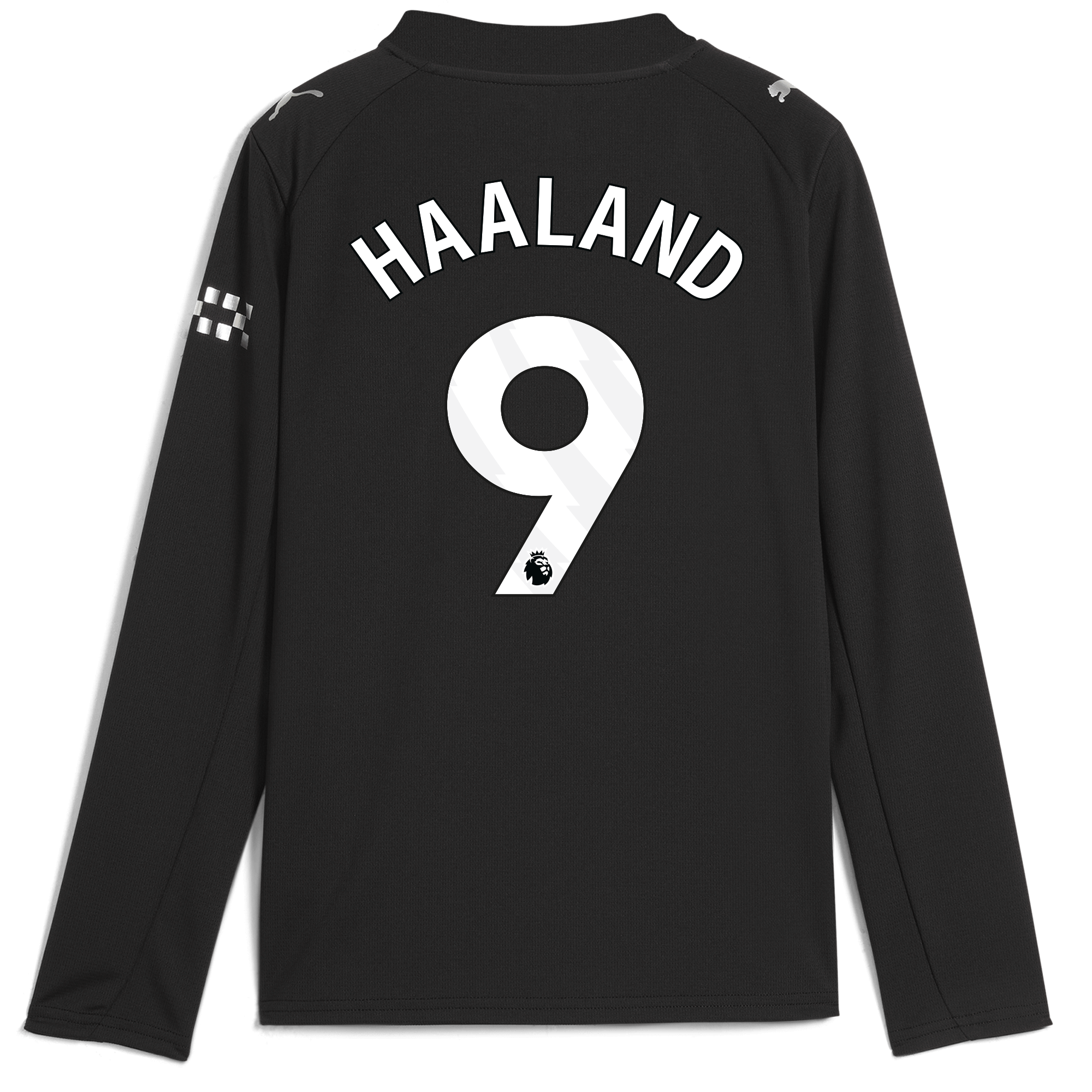 Manchester City kids manchester city away jersey 202526 long sleeve with haaland 9 printing Shirts - Official Store