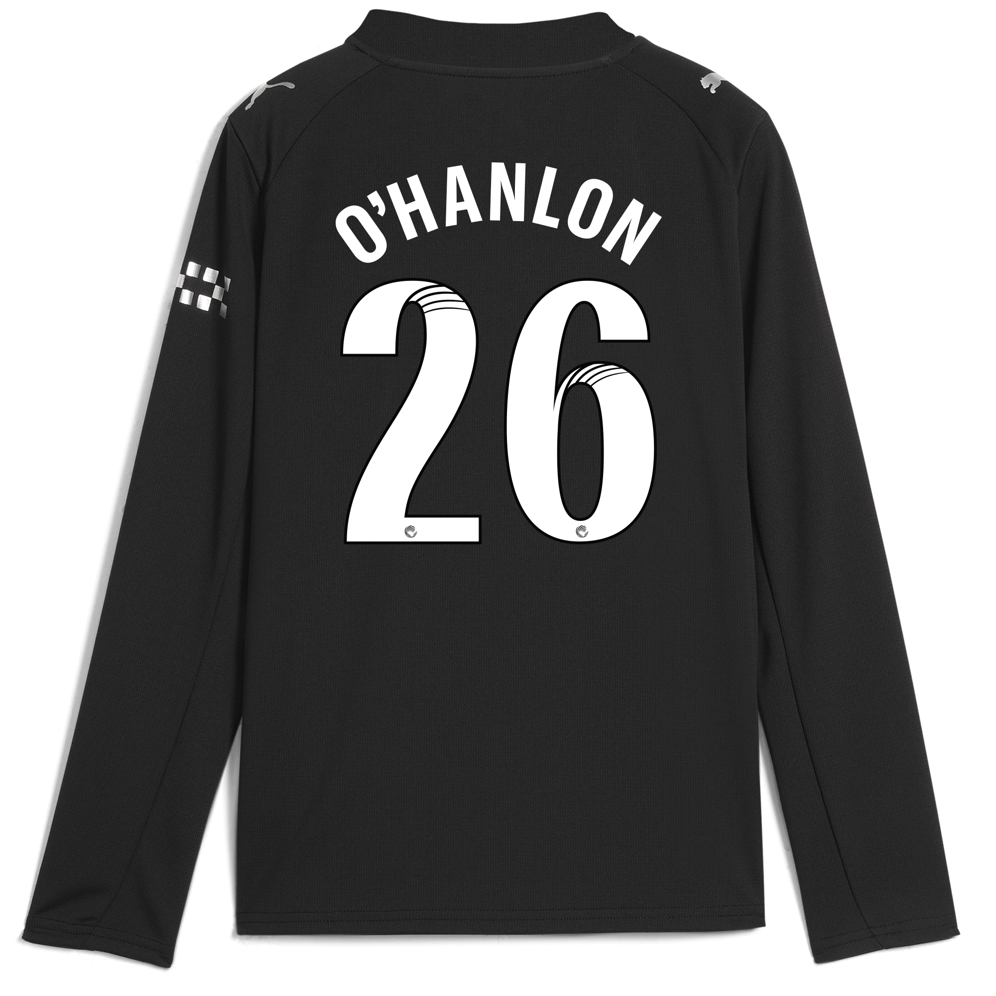 Manchester City kids manchester city away jersey 202526 long sleeve with ohanlon 26 printing Shirts - Official Store