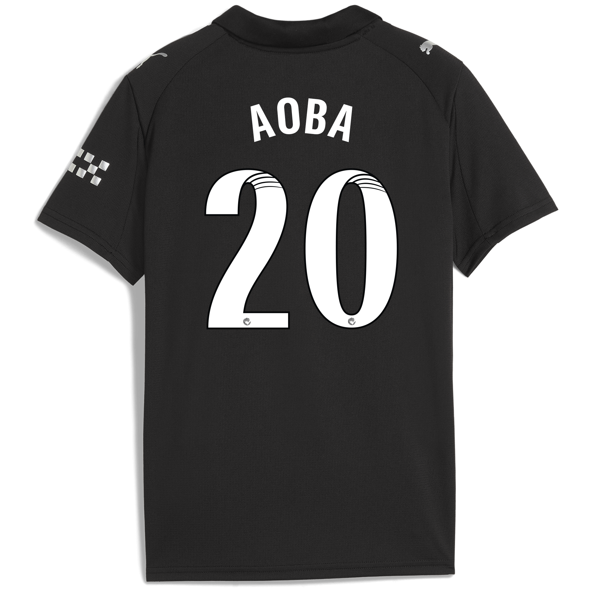 Manchester City kids manchester city away jersey 202526 with aoba 20 printing Shirts - Official Store