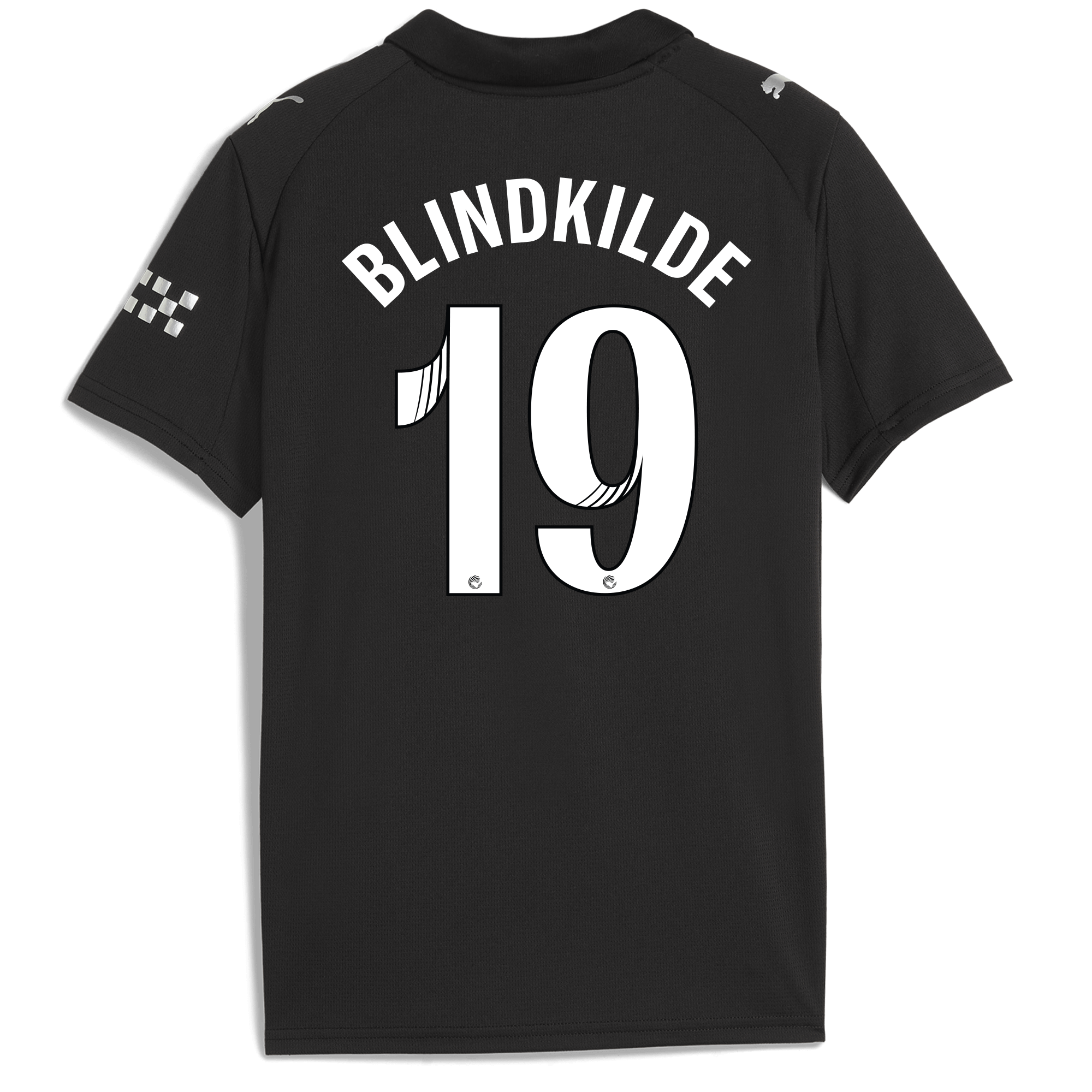 Manchester City kids manchester city away jersey 202526 with blindkilde 19 printing Shirts - Official Store