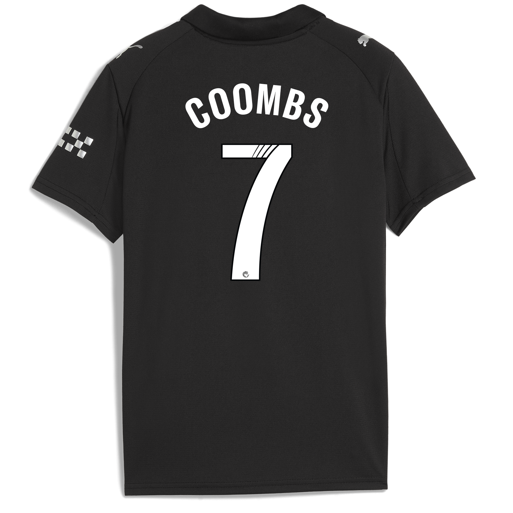 Manchester City kids manchester city away jersey 202526 with coombs 7 printing Shirts - Official Store