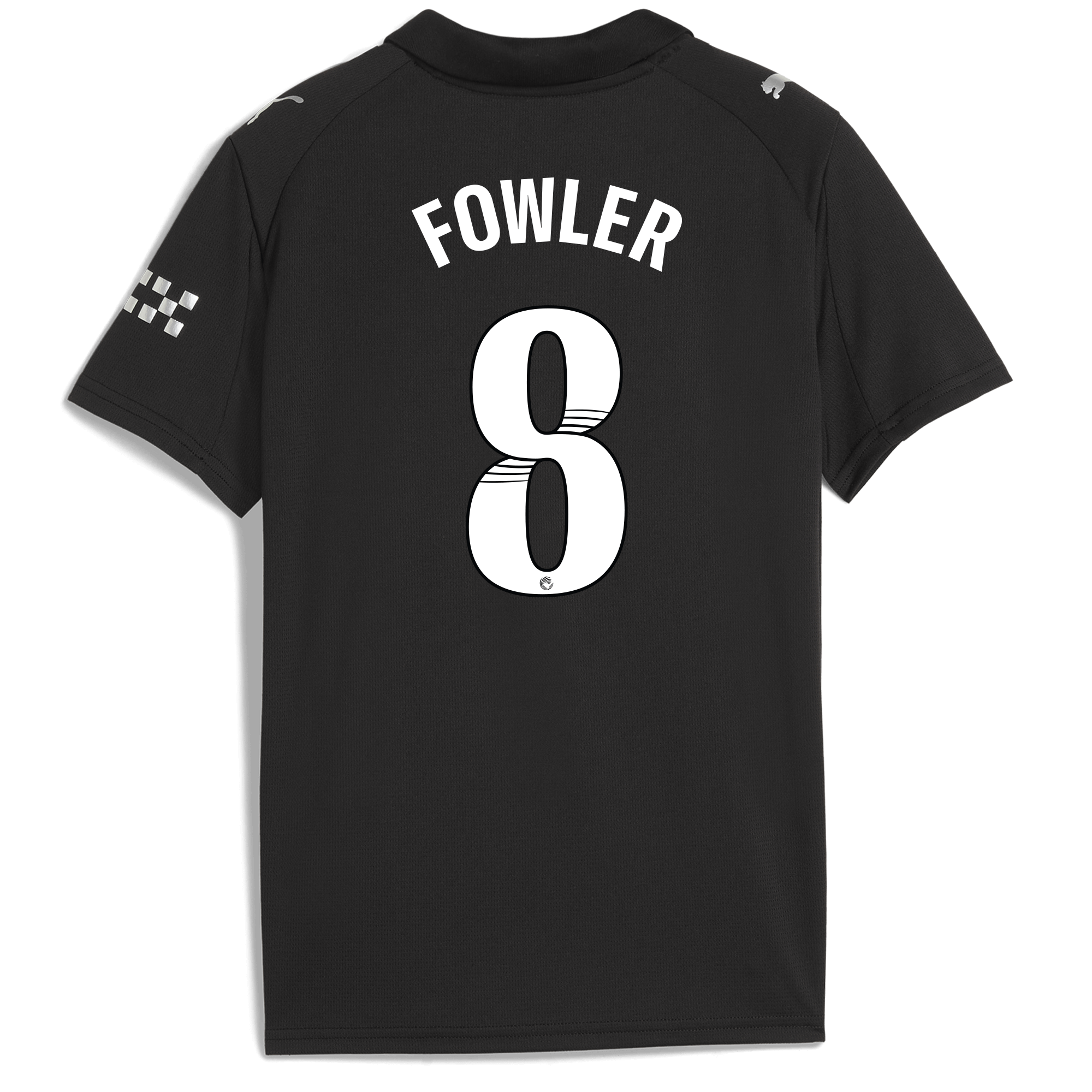 Manchester City kids manchester city away jersey 202526 with fowler 8 printing Shirts - Official Store