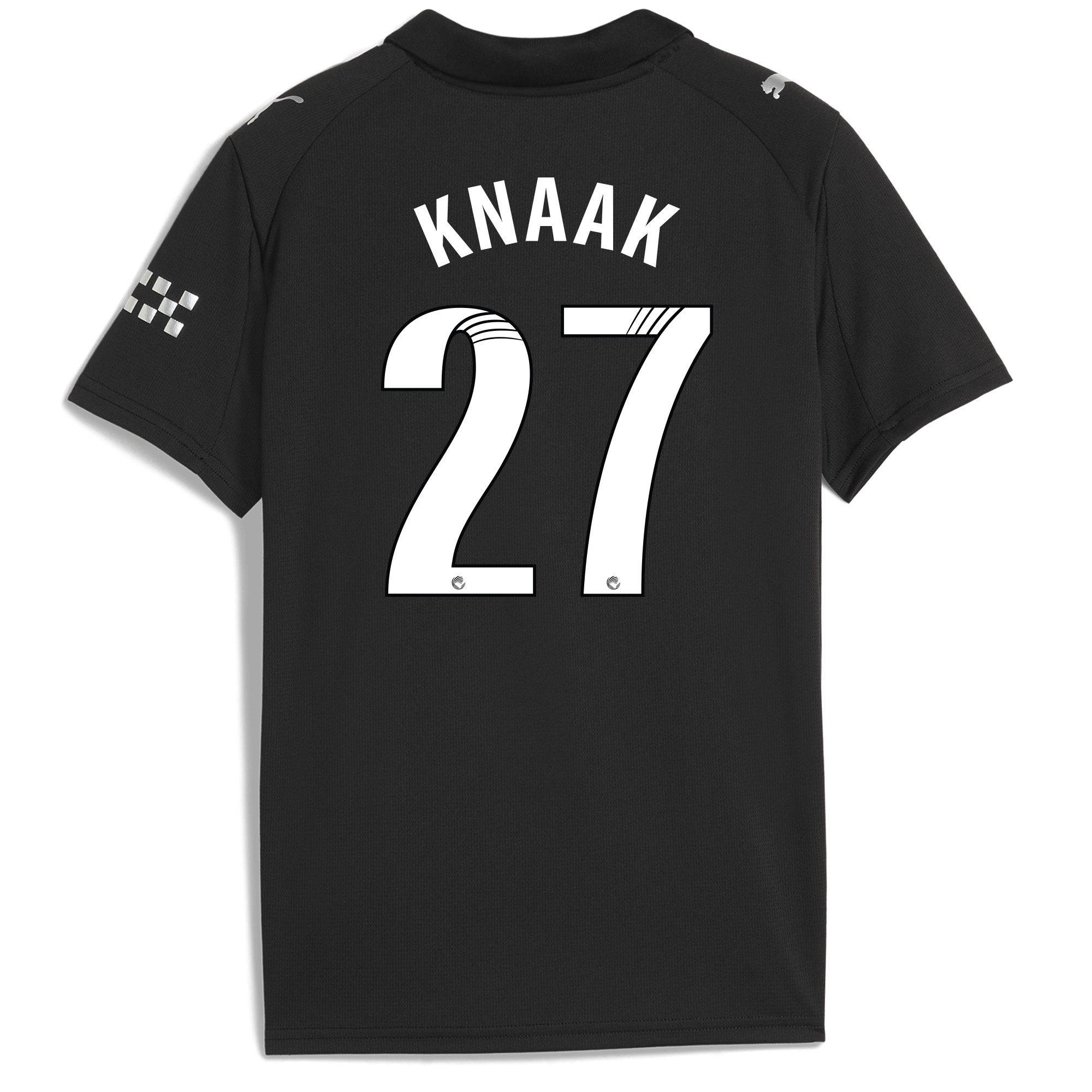 Manchester City kids manchester city away jersey 202526 with knaak 27 printing Shirts - Official Store