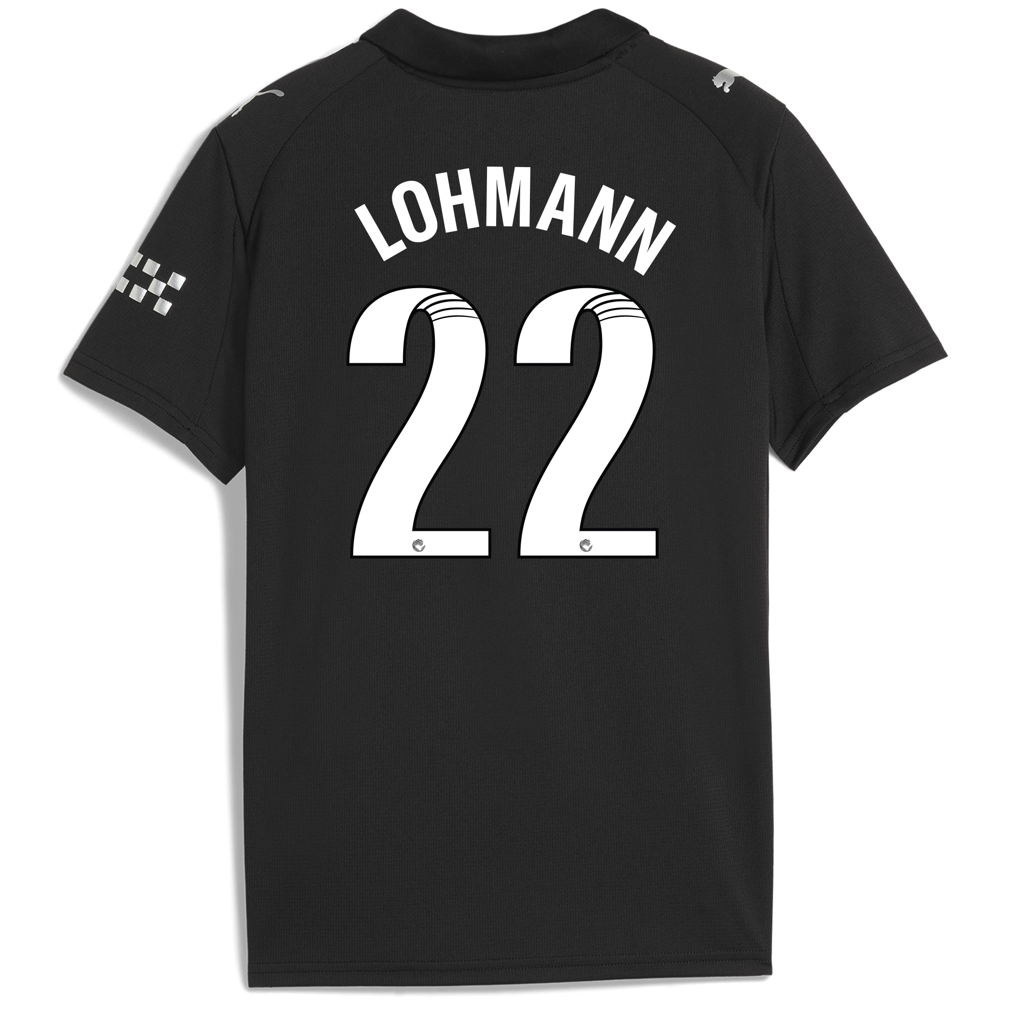 Manchester City kids manchester city away jersey 202526 with lohmann 22 printing Shirts - Official Store