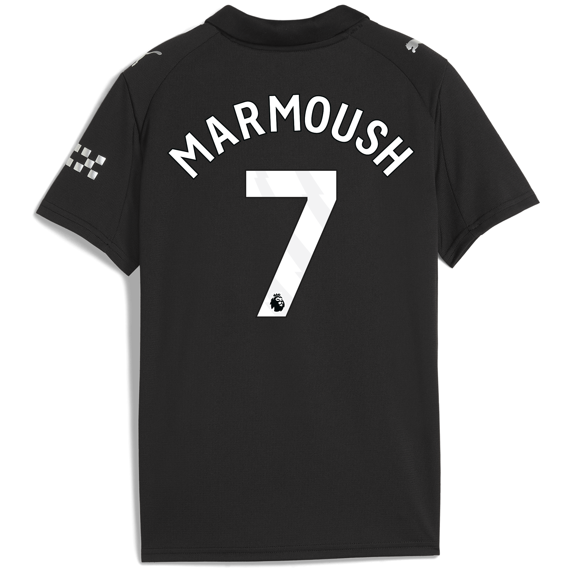 Manchester City kids manchester city away jersey 202526 with marmoush 7 printing Shirts - Official Store