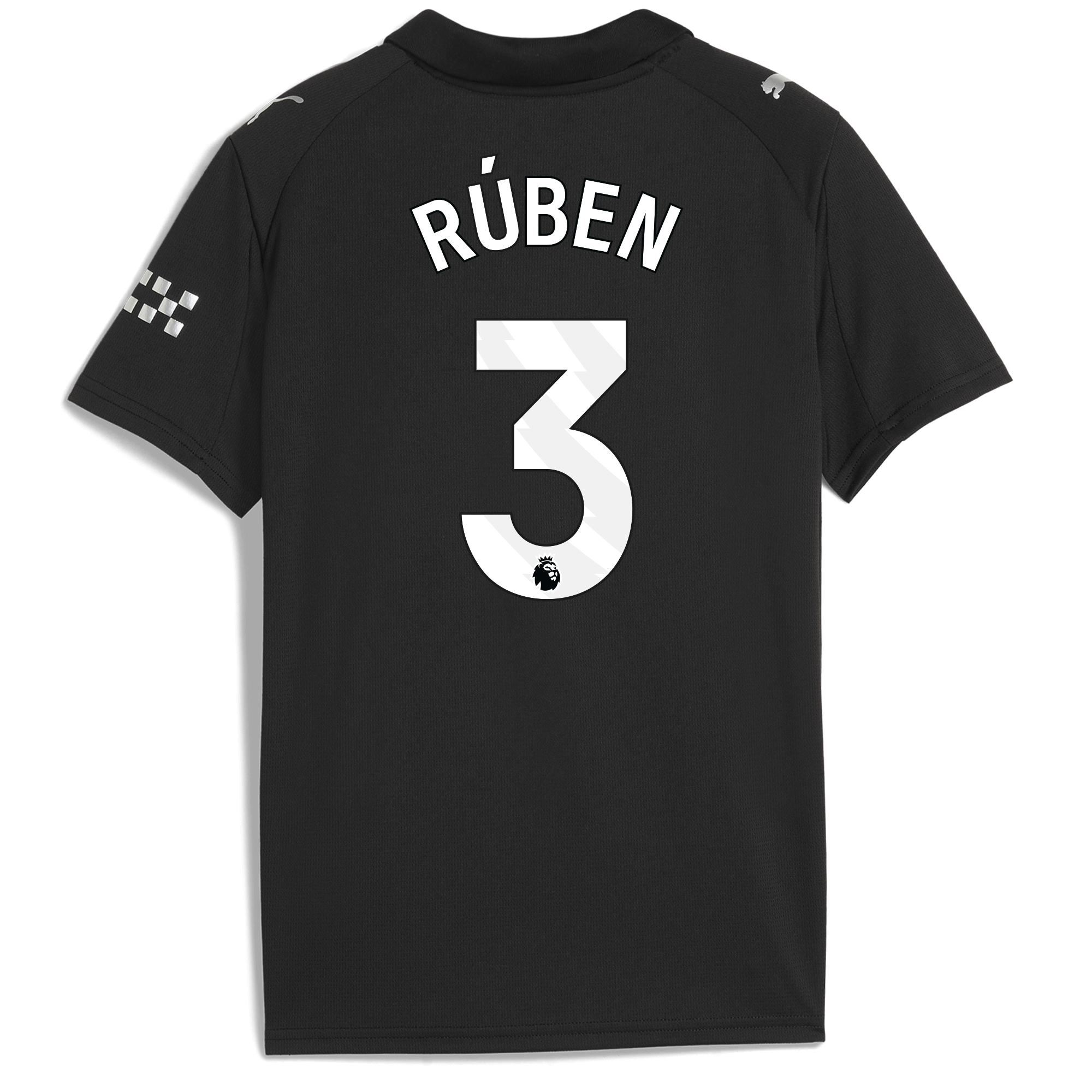 Manchester City kids manchester city away jersey 202526 with rÚben 3 printing Shirts - Official Store