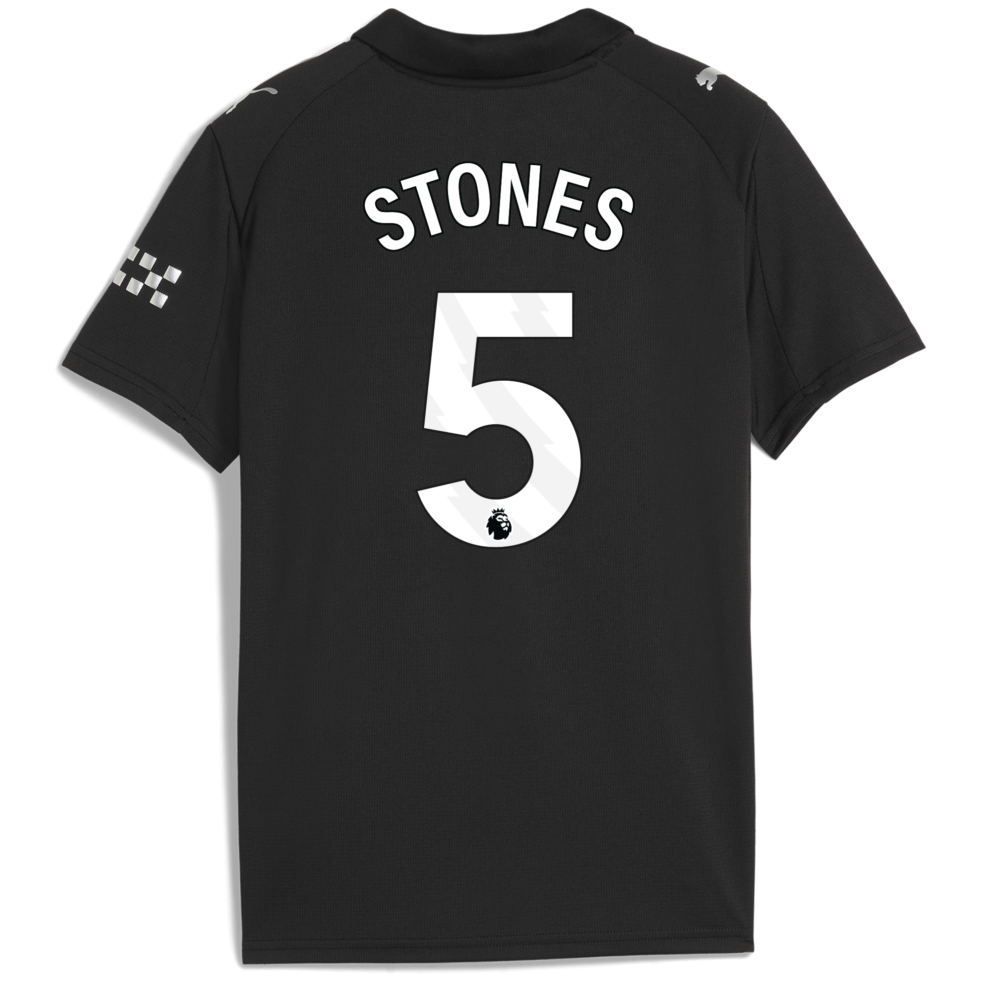 Manchester City kids manchester city away jersey 202526 with stones 5 printing Shirts - Official Store