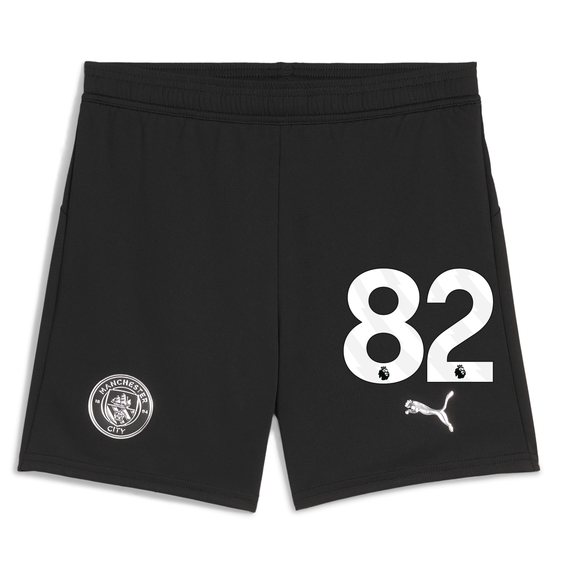 Manchester City kids manchester city football shorts black 202526 with 82 Shirts - Official Store