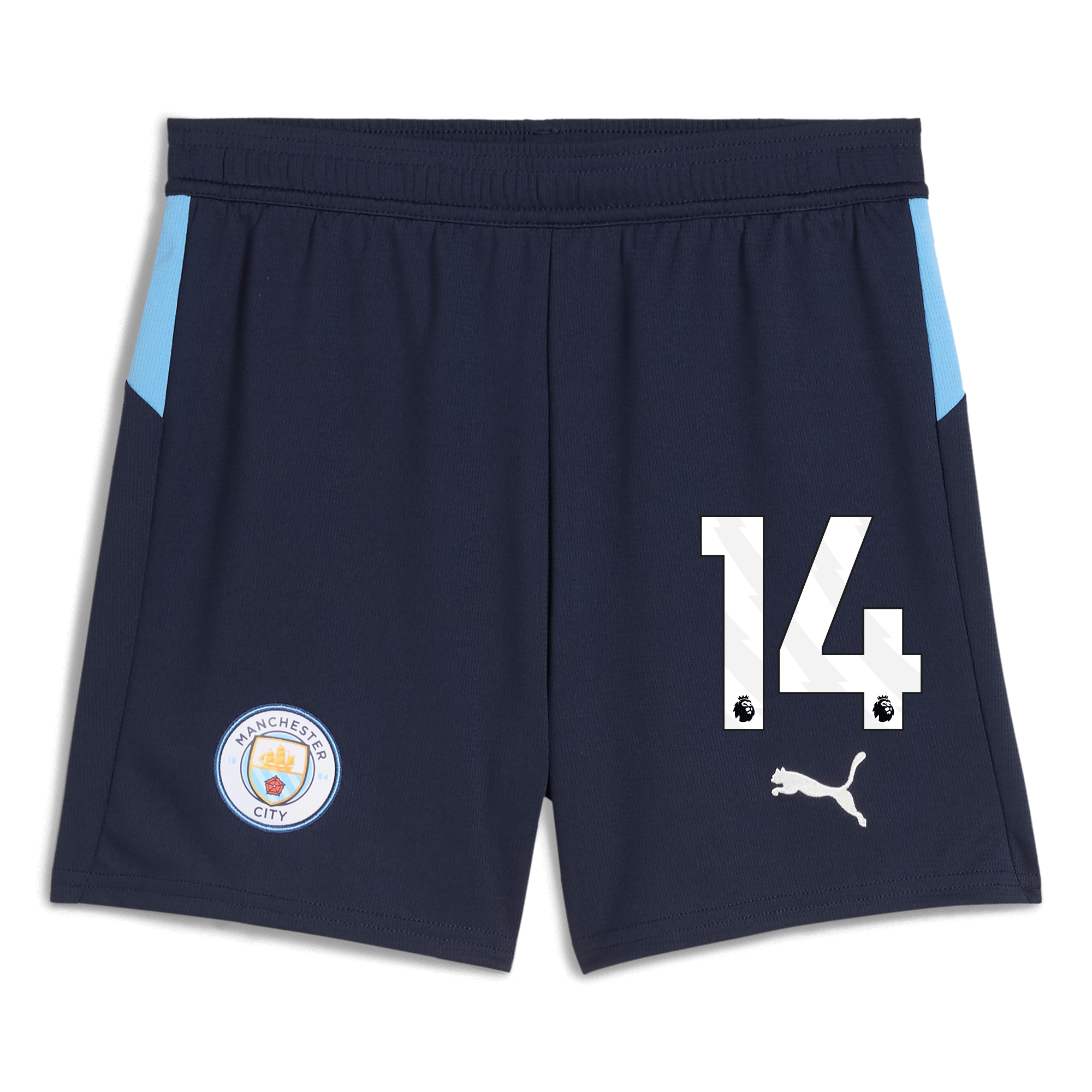 Manchester City kids manchester city football shorts navy 202526 with 14 Shirts - Official Store