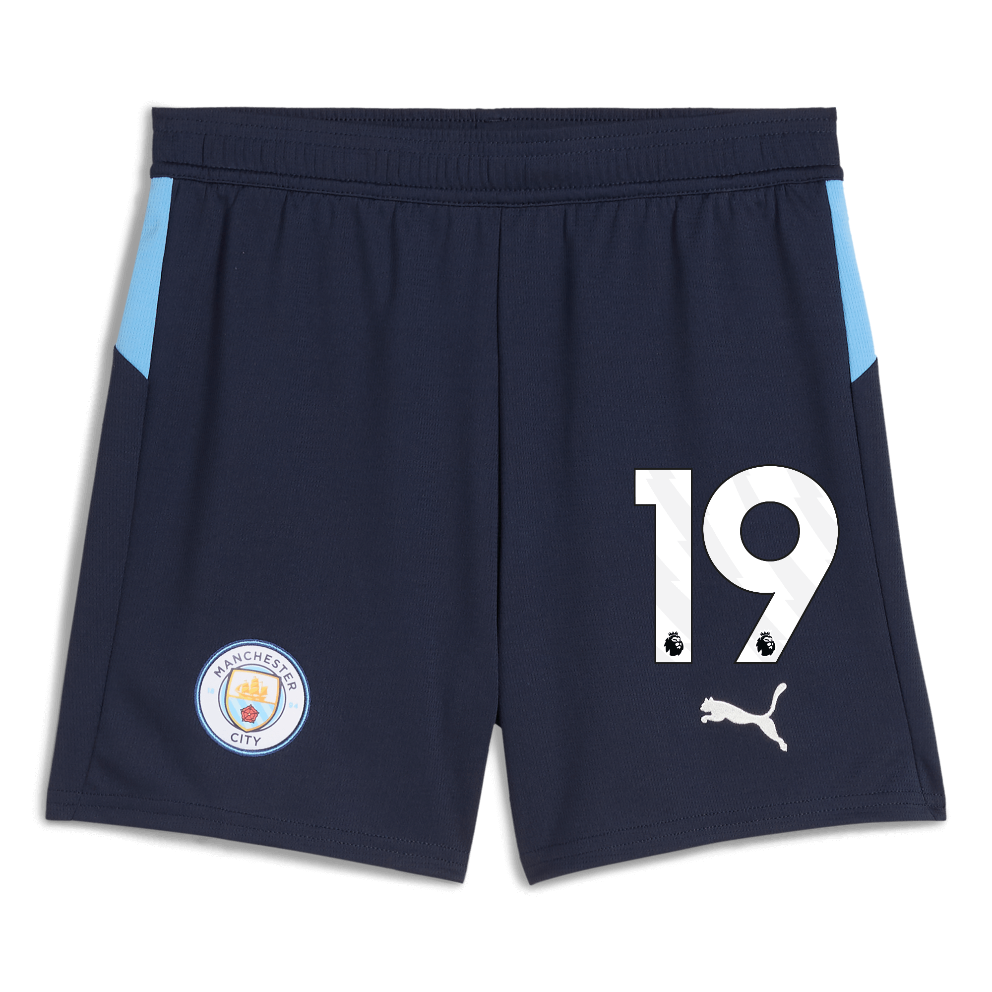 Manchester City kids manchester city football shorts navy 202526 with 19 Shirts - Official Store