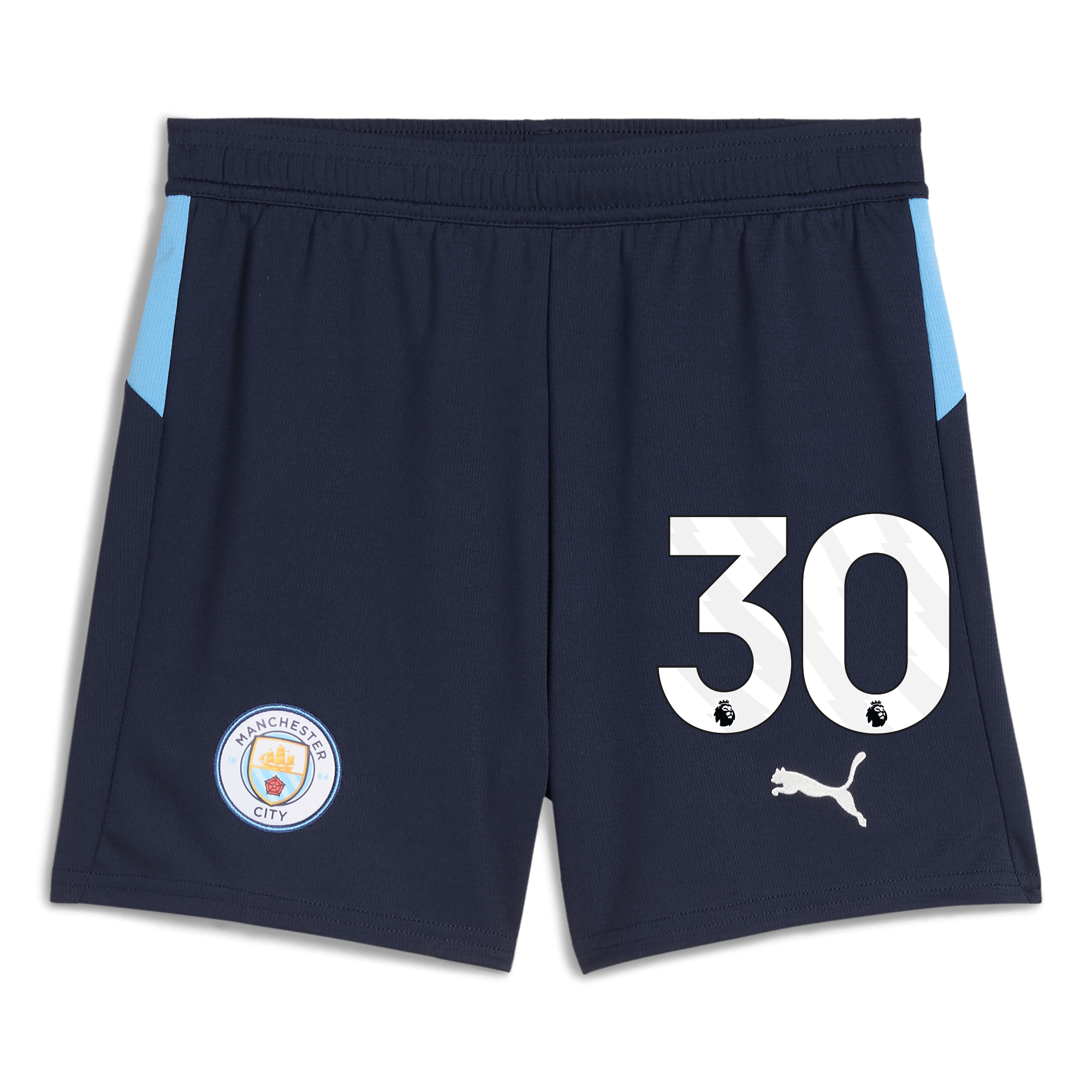 Manchester City kids manchester city football shorts navy 202526 with 30 Shirts - Official Store