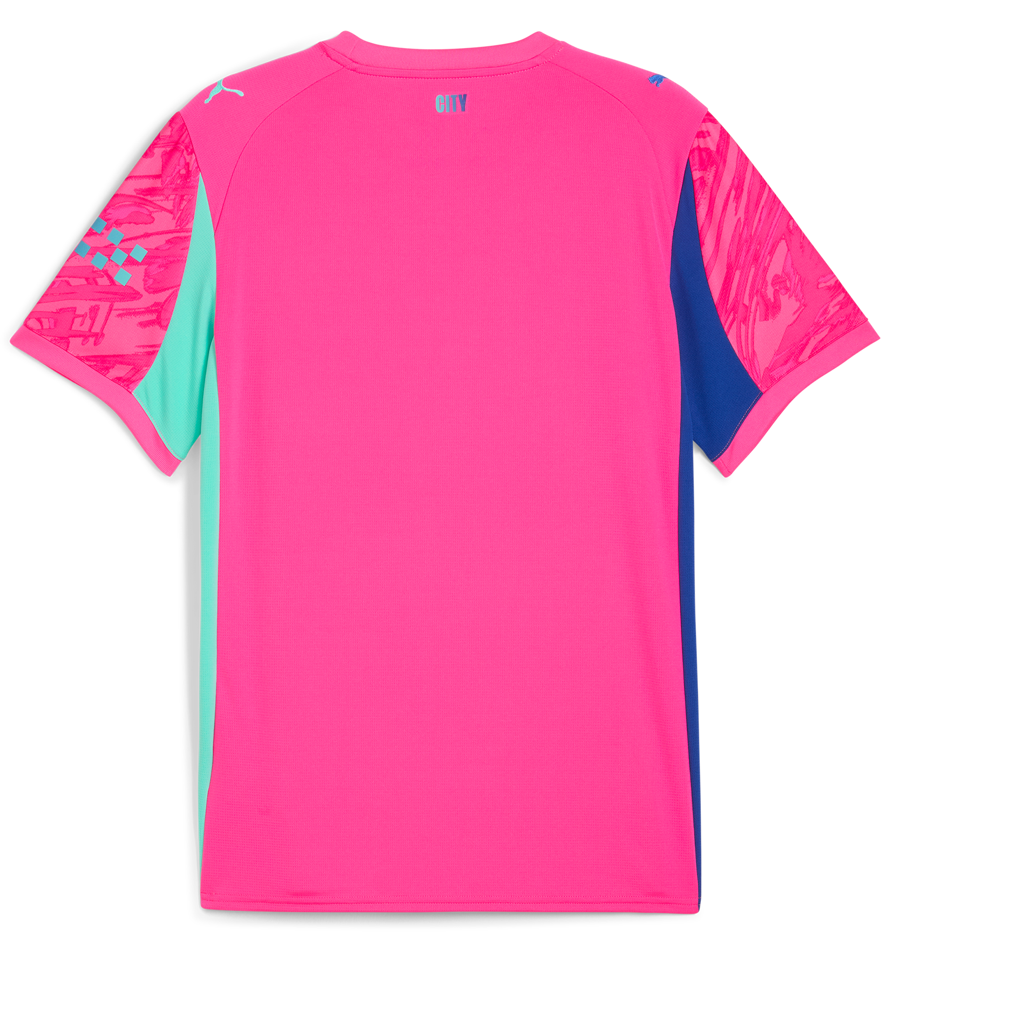 Manchester City kids manchester city goalkeeper jersey pink 202526 with custom printing Shirts - Official Store