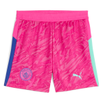 Manchester City kids manchester city goalkeeper shorts pink 202526 Shirts - Official Store