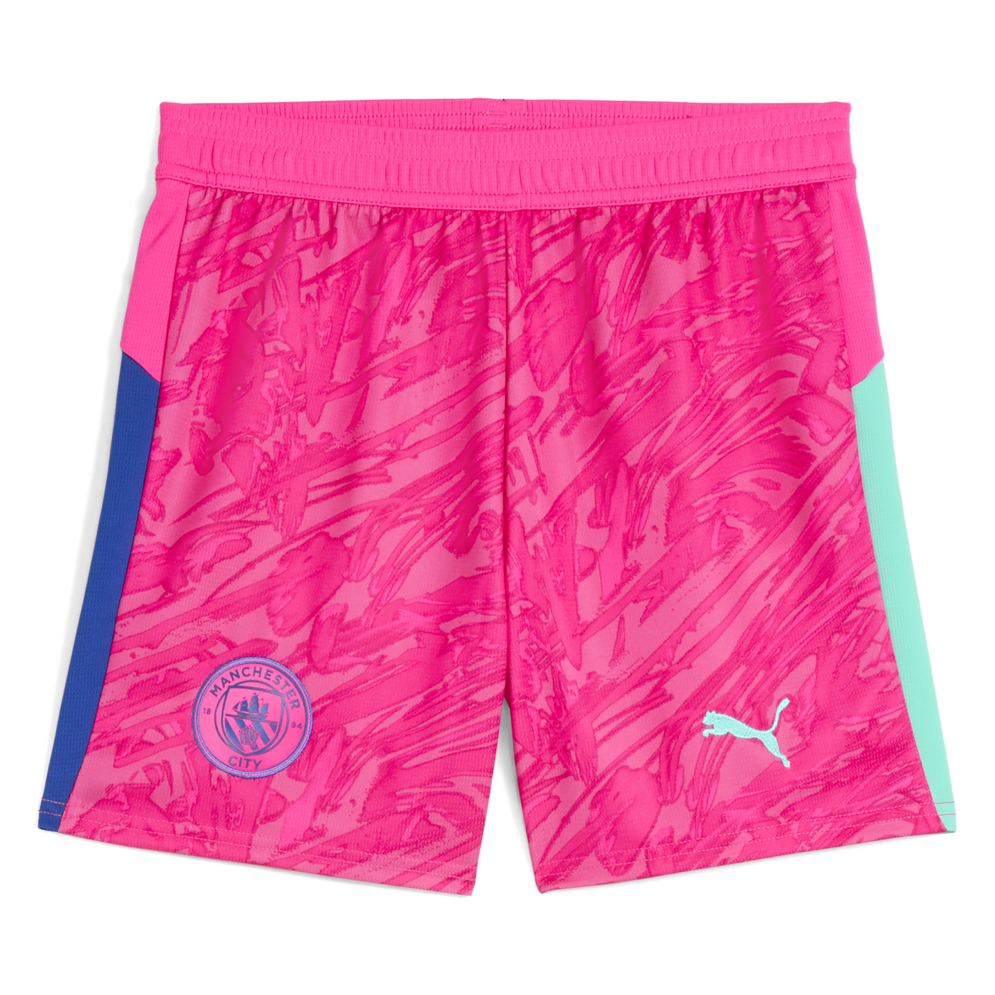 Manchester City kids manchester city goalkeeper shorts pink 202526 Shirts - Official Store