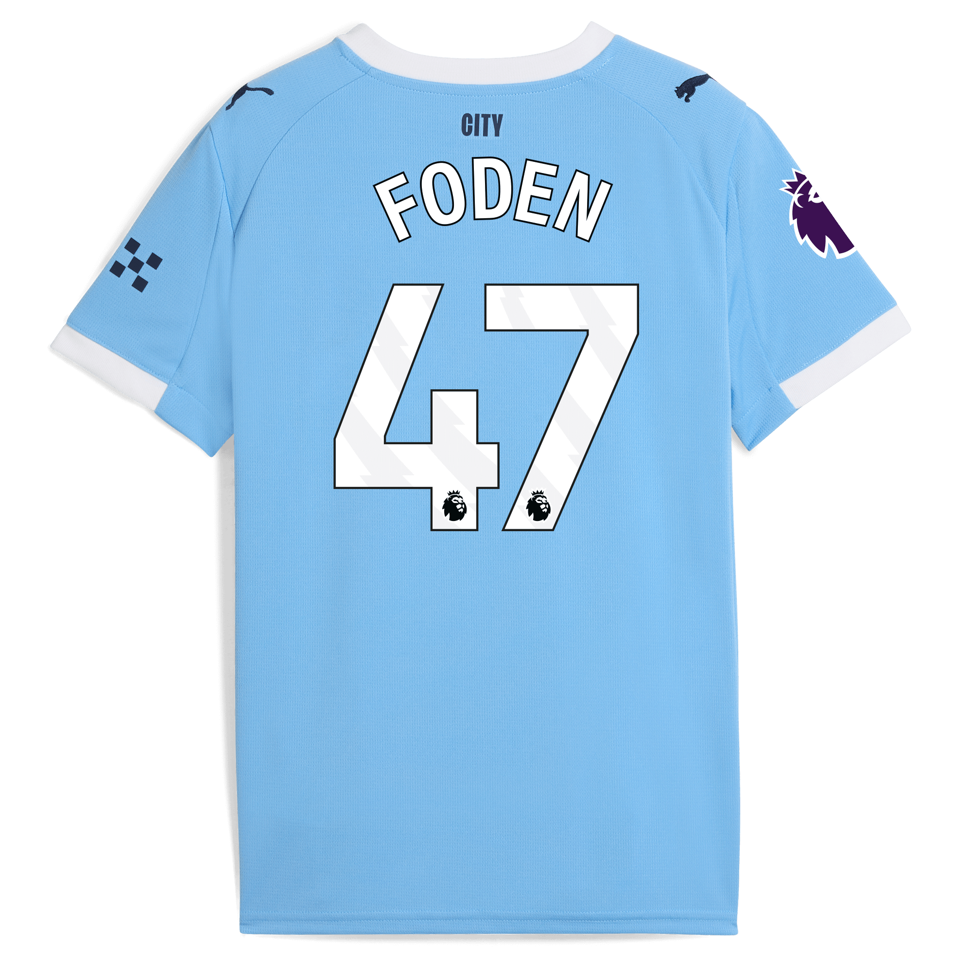 Manchester City kids manchester city home jersey 202526 with foden 47 printing Shirts - Official Store