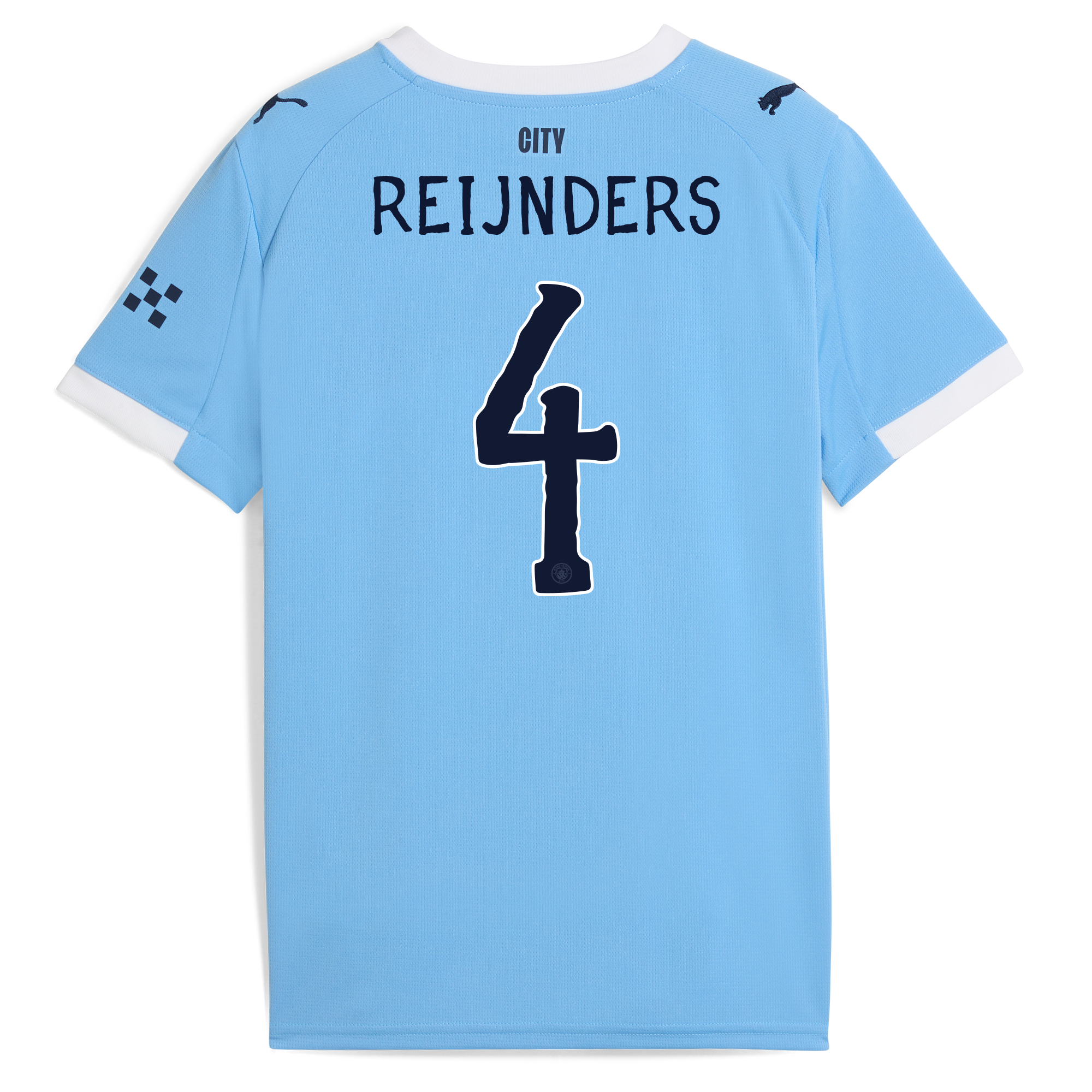 Manchester City kids manchester city kidsuper home jersey 202526 with reijnders 4 printing Shirts - Official Store Manchester City kids manchester city kidsuper home jersey 202526 with reijnders 4 printing Shirts - Official Store