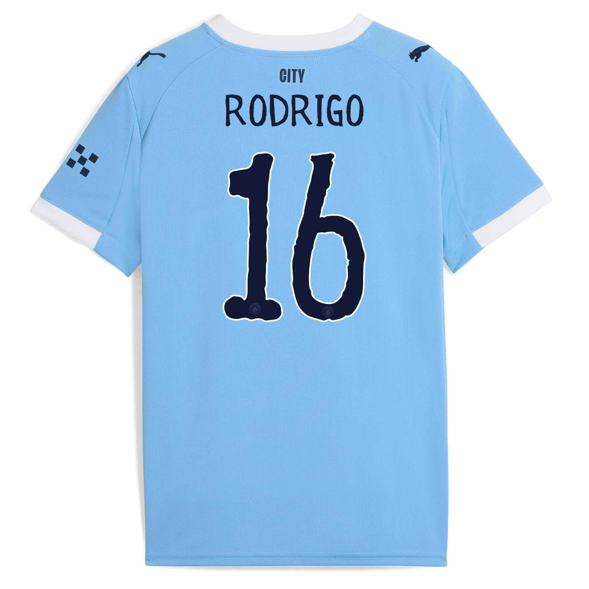 Manchester City kids manchester city kidsuper home jersey 202526 with rodrigo 16 printing Shirts - Official Store Manchester City kids manchester city kidsuper home jersey 202526 with rodrigo 16 printing Shirts - Official Store