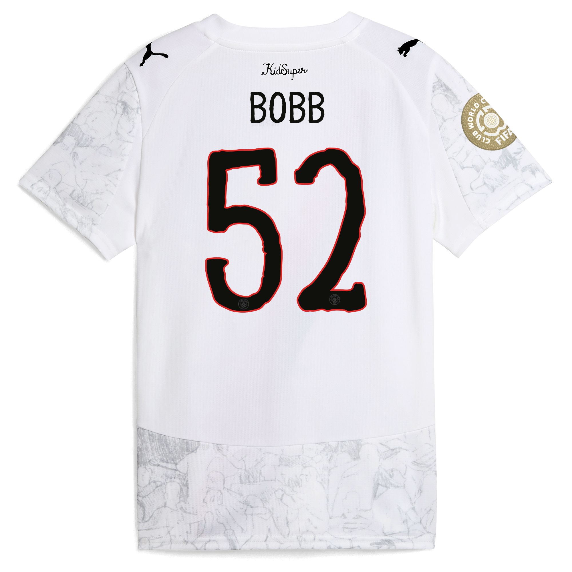 Manchester City kids manchester city kidsuper jersey 202526 club world cup with bobb 52 printing Shirts - Official Store