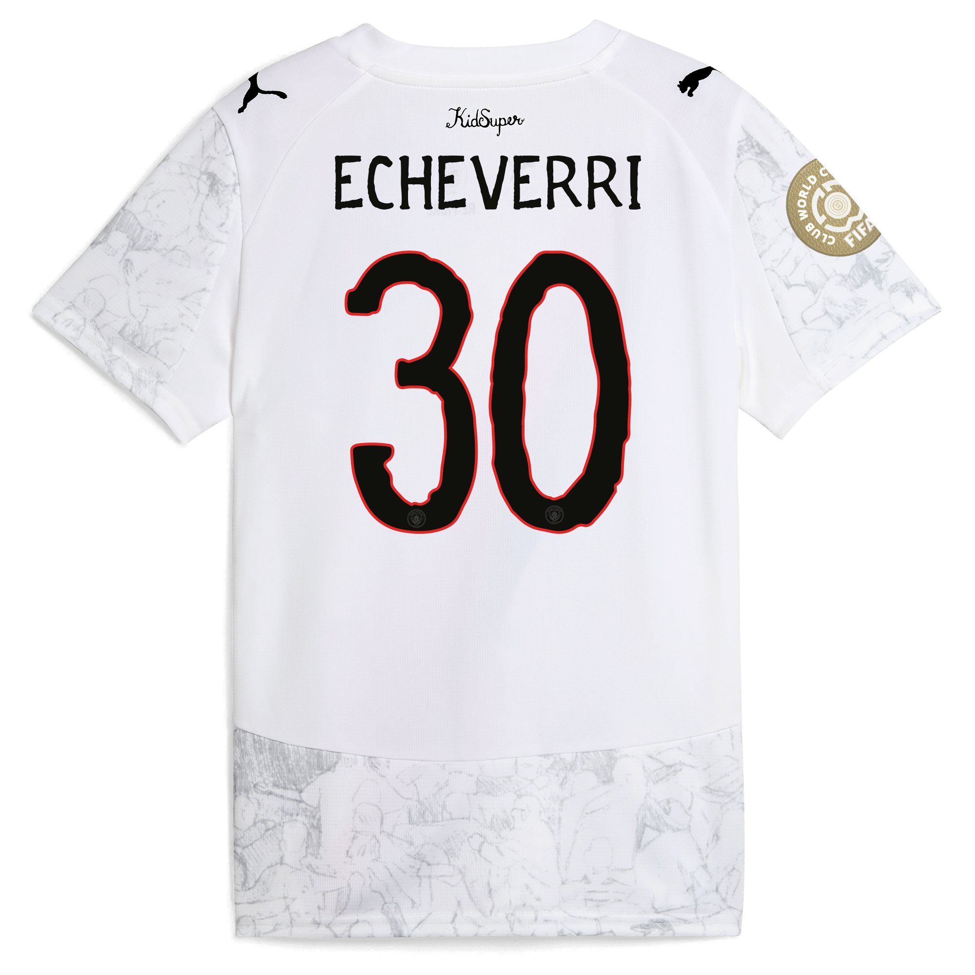 Manchester City kids manchester city kidsuper jersey 202526 club world cup with echeverri 30 printing Shirts - Official Store