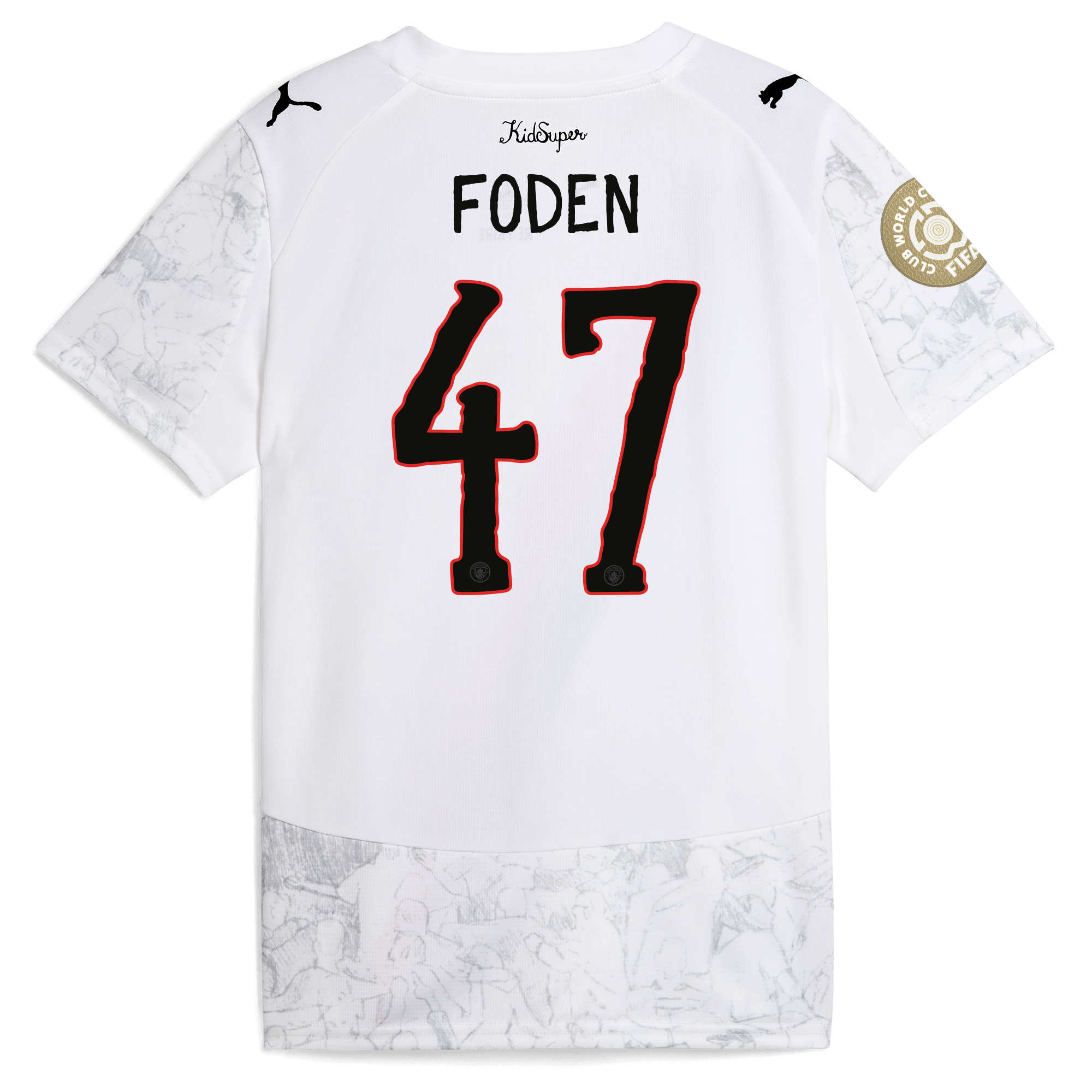 Manchester City kids manchester city kidsuper jersey 202526 club world cup with foden 47 printing Shirts - Official Store