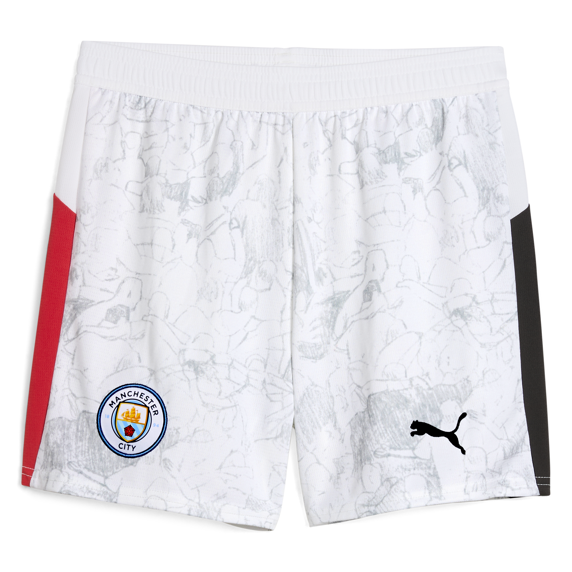 Manchester City kids manchester city kidsuper shorts white 202526 Shirts - Official Store