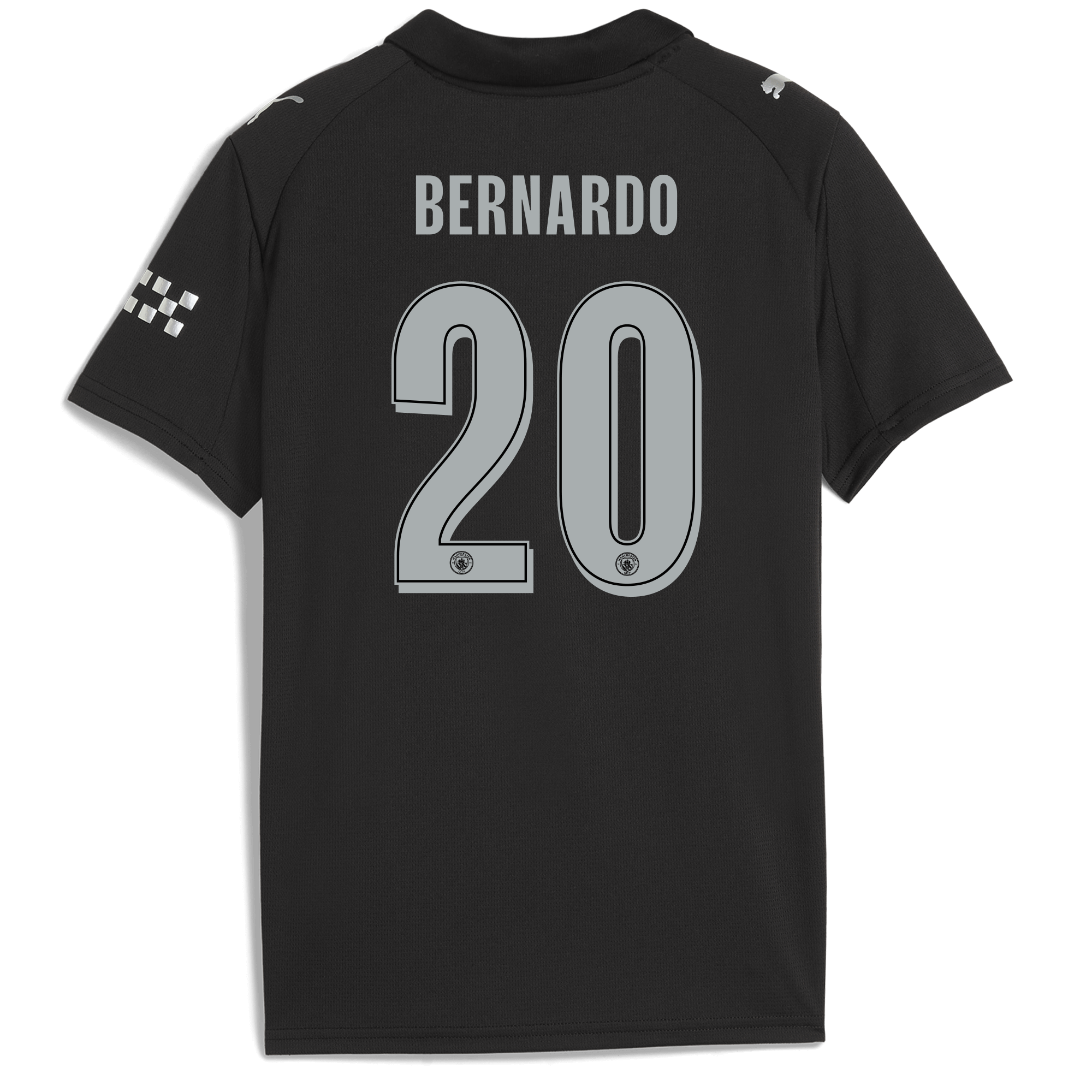 Manchester City kids manchester city man city away jersey 202526 with bernardo 20 printing Shirts - Official Store