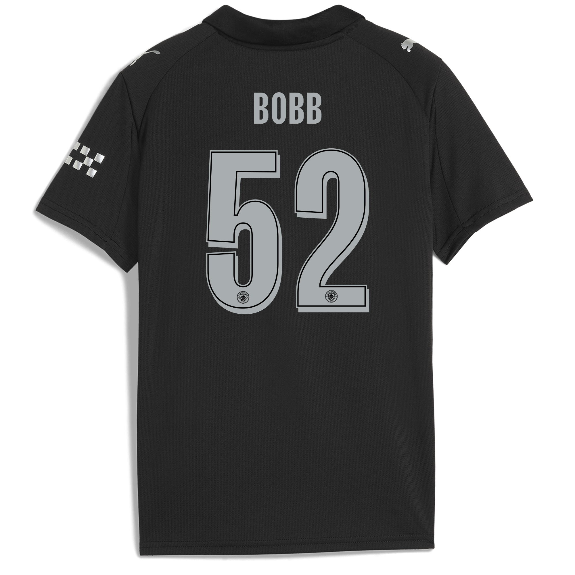 Manchester City kids manchester city man city away jersey 202526 with bobb 52 printing Shirts - Official Store