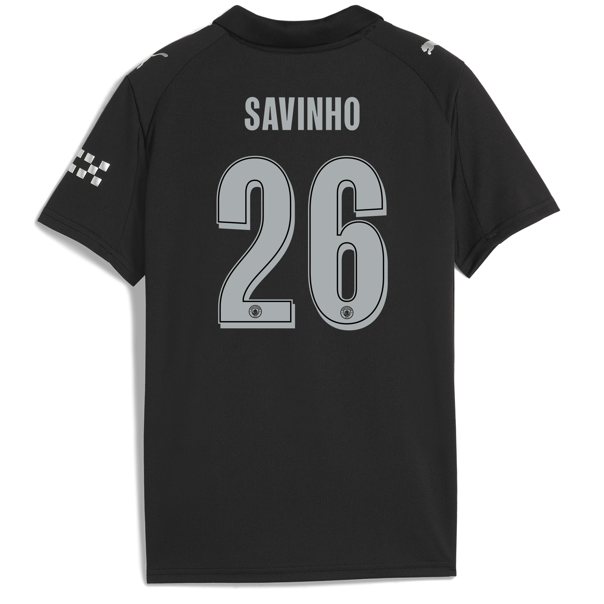 Manchester City kids manchester city man city away jersey 202526 with savinho 26 printing Shirts - Official Store