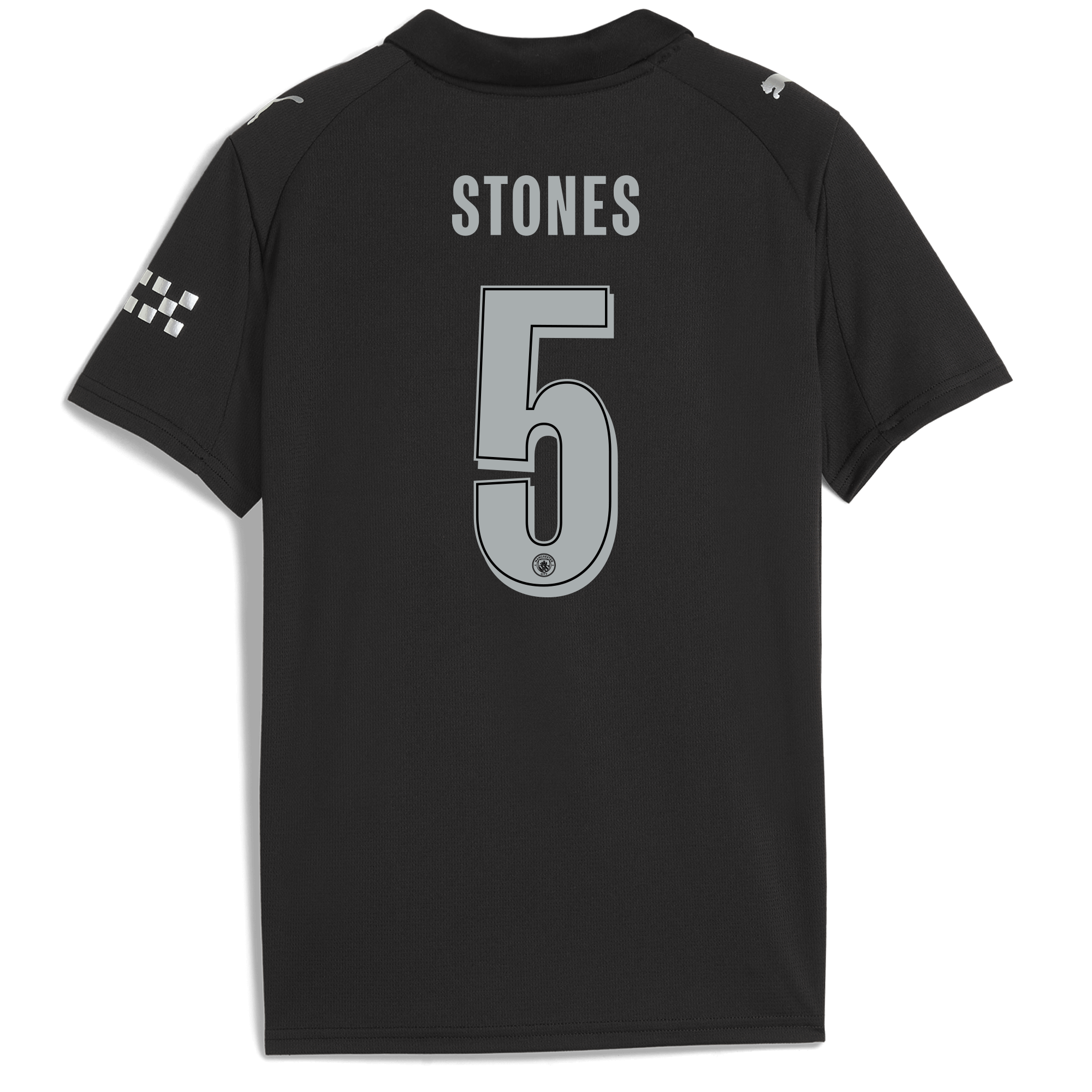 Manchester City kids manchester city man city away jersey 202526 with stones 5 printing Shirts - Official Store