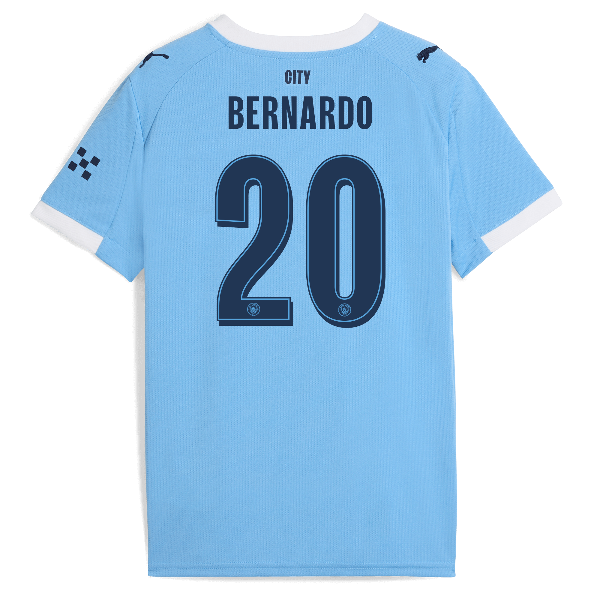 Manchester City kids manchester city man city home jersey 202526 with bernardo 20 printing Shirts - Official Store Manchester City kids manchester city man city home jersey 202526 with bernardo 20 printing Shirts - Official Store