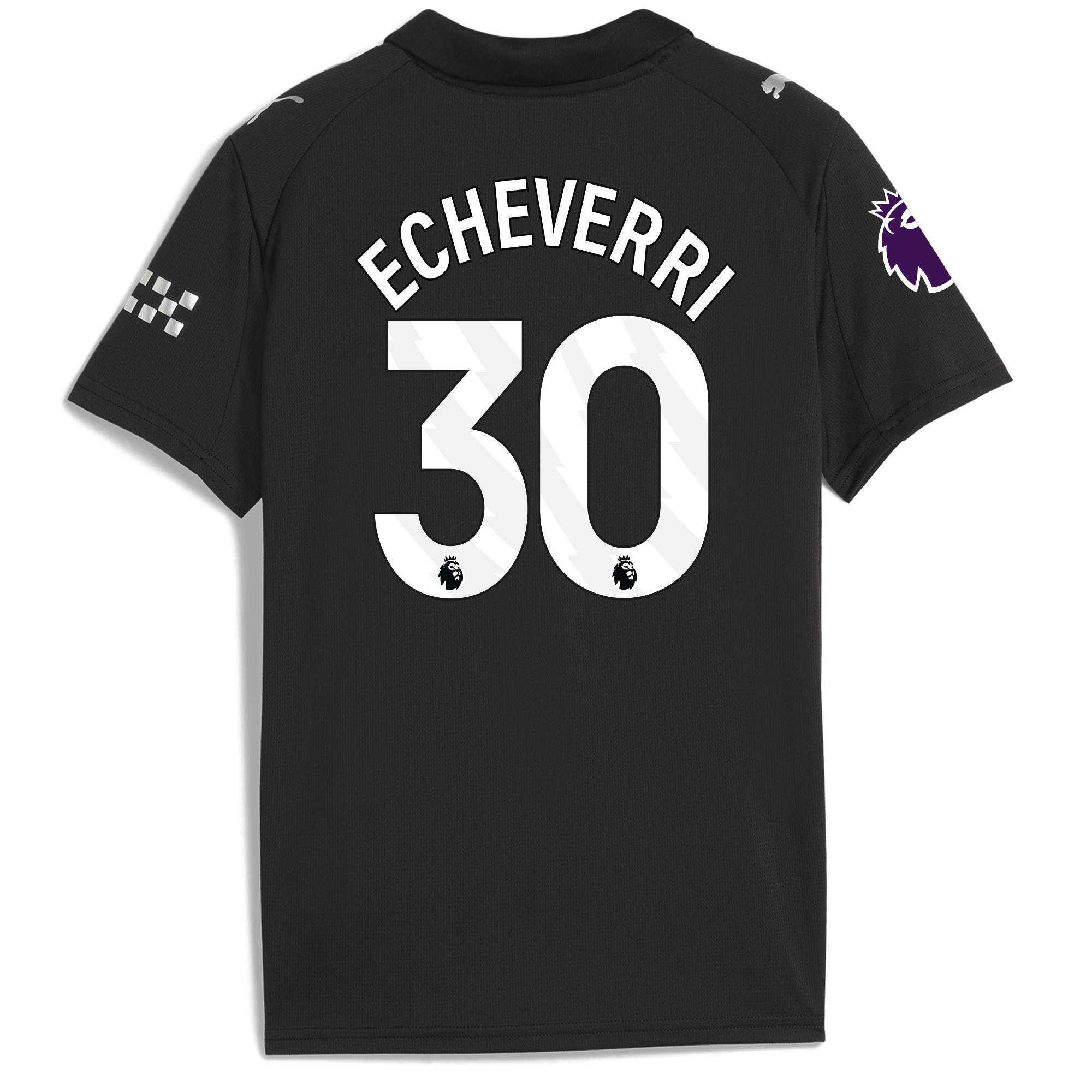 Manchester City kids manchester city premier league away jersey 202526 with echeverri 30 printing Shirts - Official Store