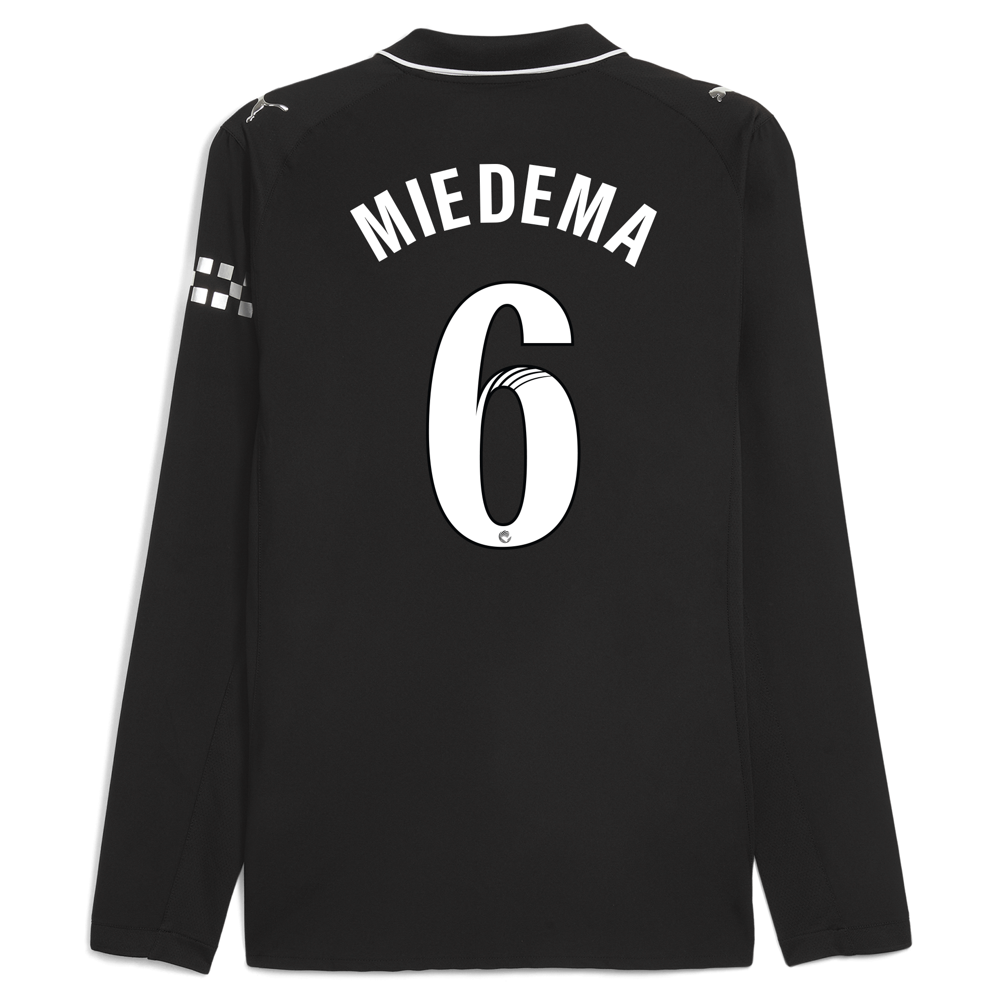 Manchester City manchester city away authentic jersey 202526 long sleeve with miedema 6 printing Shirts - Official Store