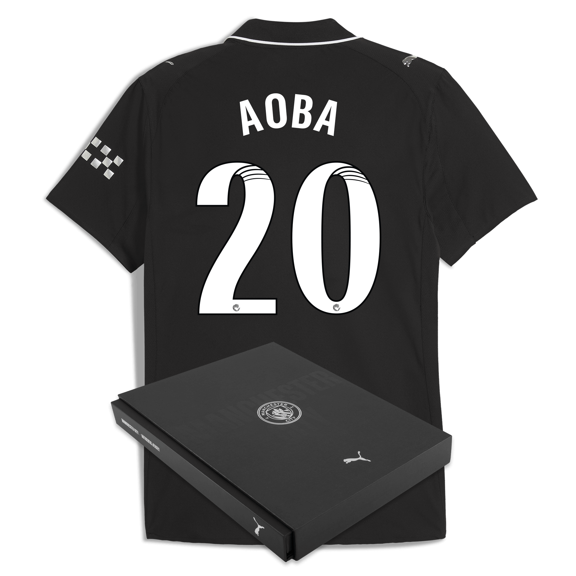Manchester City manchester city away authentic jersey 202526 with aoba 20 printing in gift box Shirts - Official Store