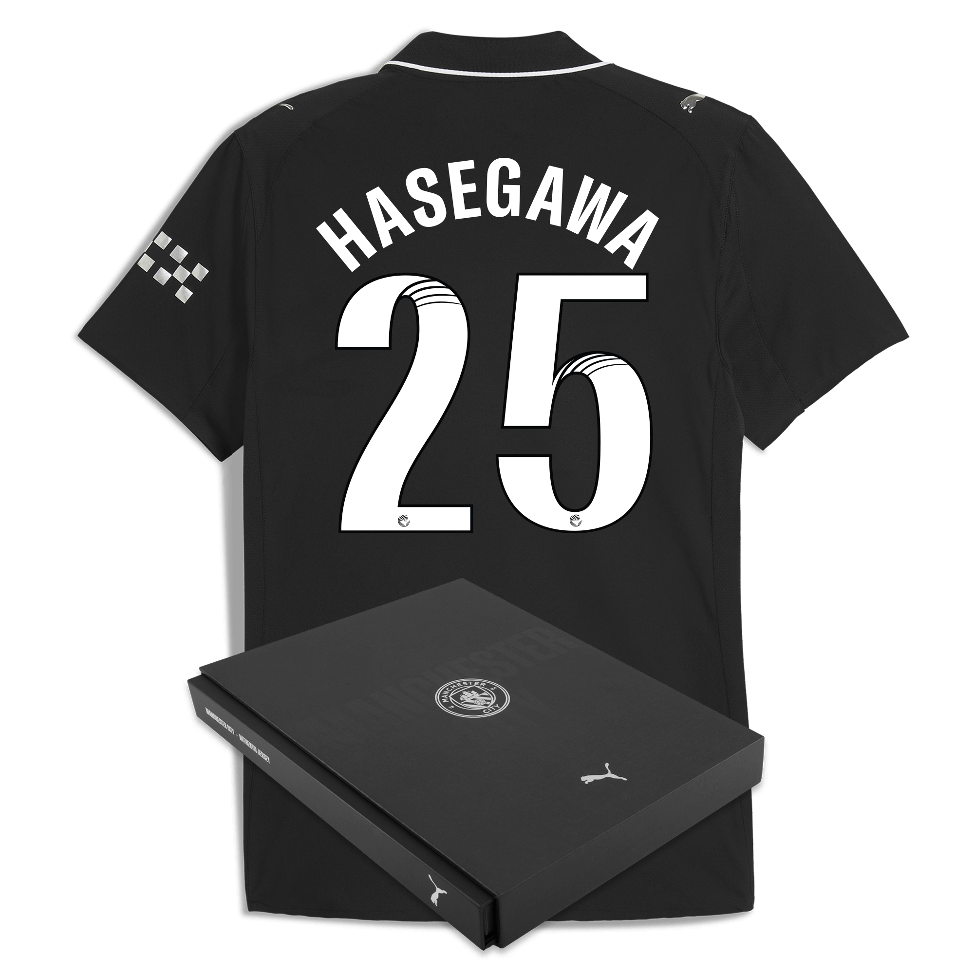 Manchester City manchester city away authentic jersey 202526 with hasegawa 25 printing in gift box Shirts - Official Store Manchester City manchester city away authentic jersey 202526 with hasegawa 25 printing in gift box Shirts - Official Store