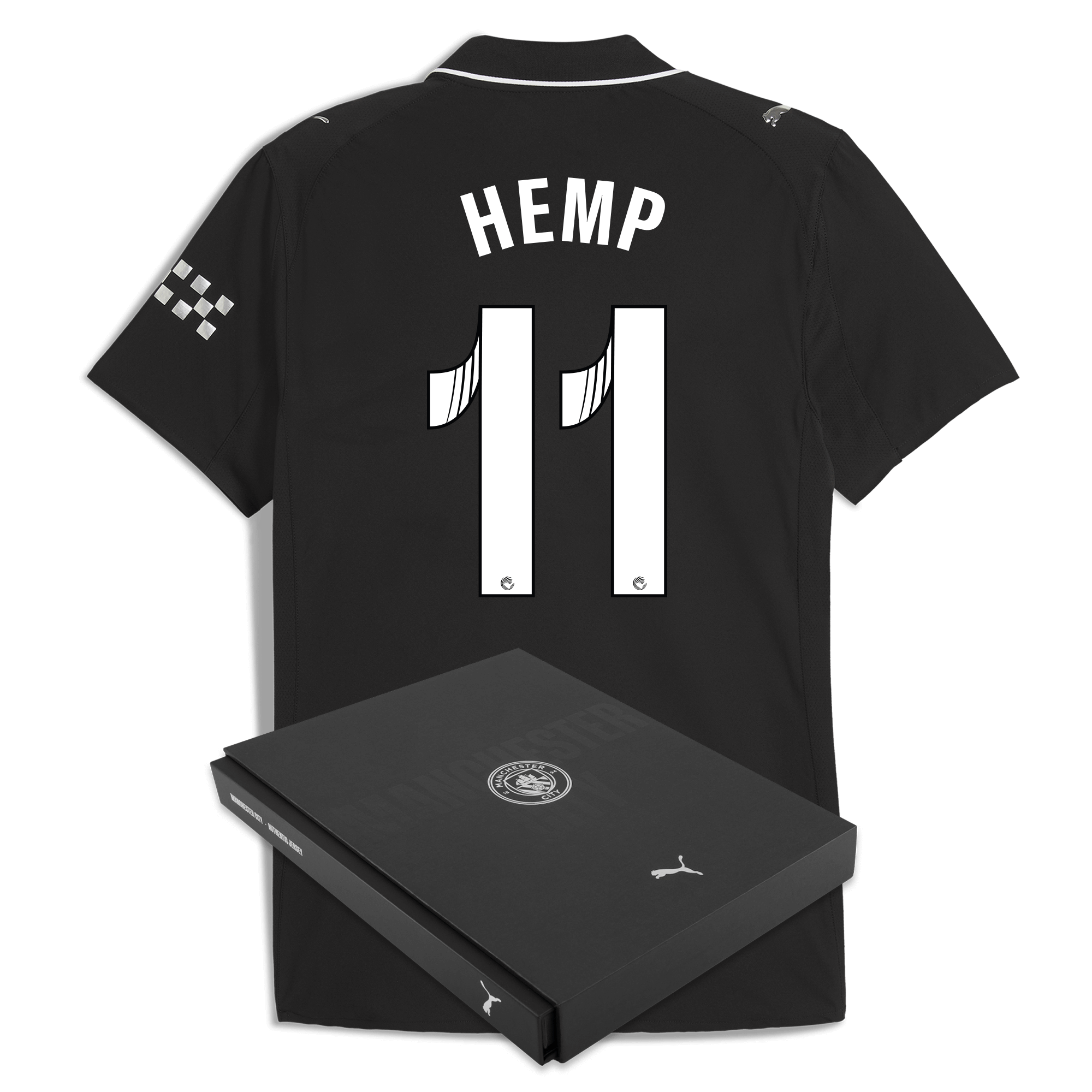 Manchester City manchester city away authentic jersey 202526 with hemp 11 printing in gift box Shirts - Official Store