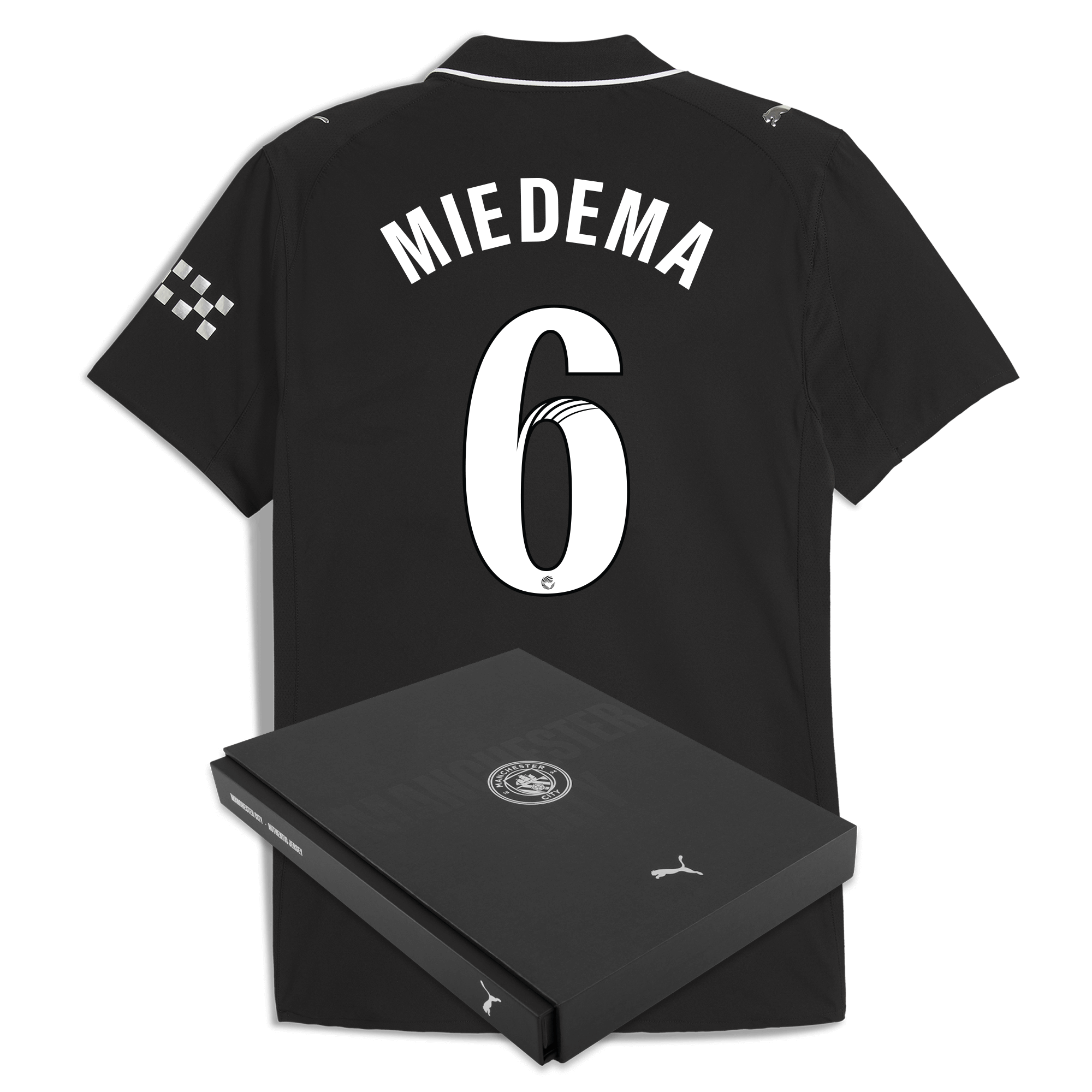 Manchester City manchester city away authentic jersey 202526 with miedema 6 printing in gift box Shirts - Official Store