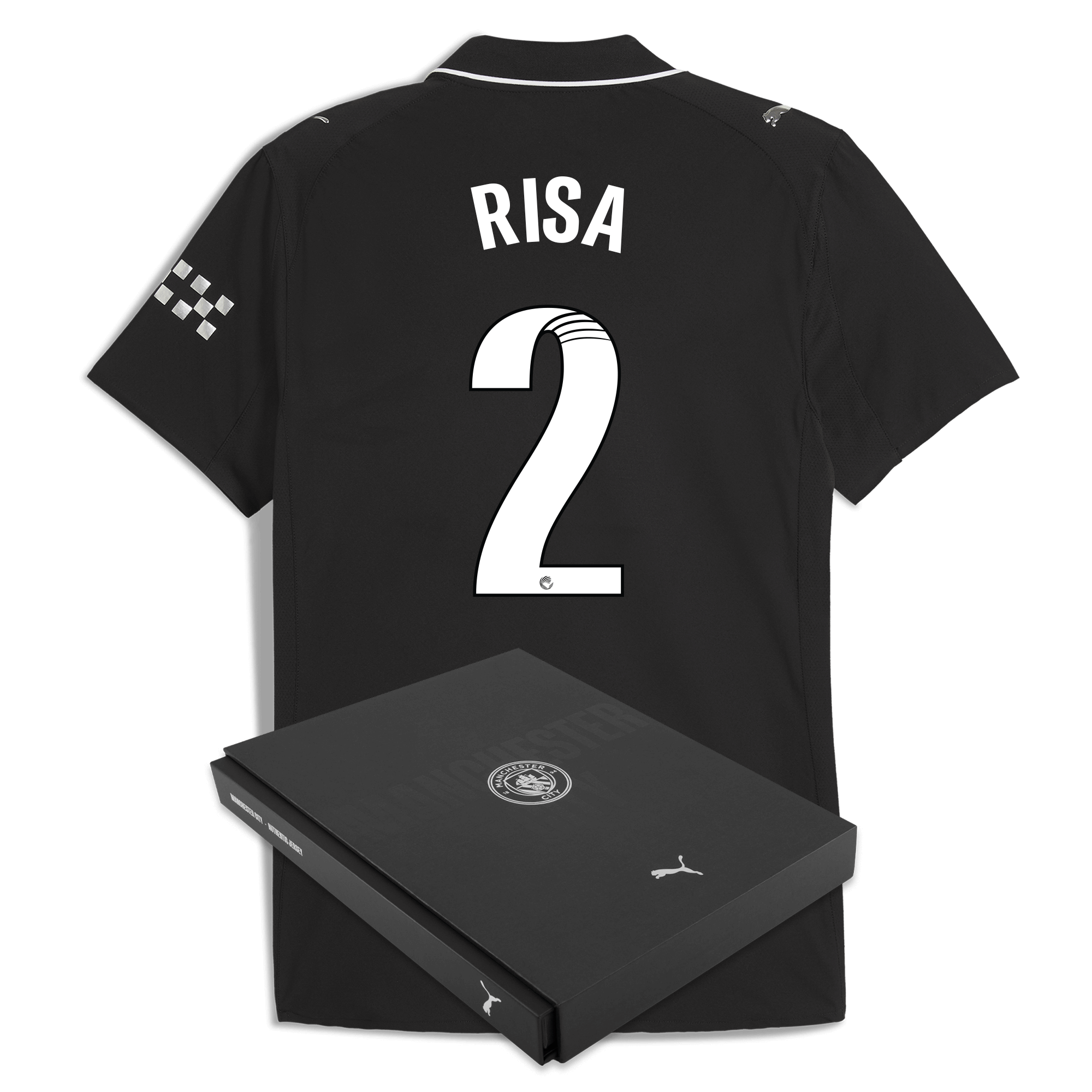 Manchester City manchester city away authentic jersey 202526 with risa 2 printing in gift box Shirts - Official Store