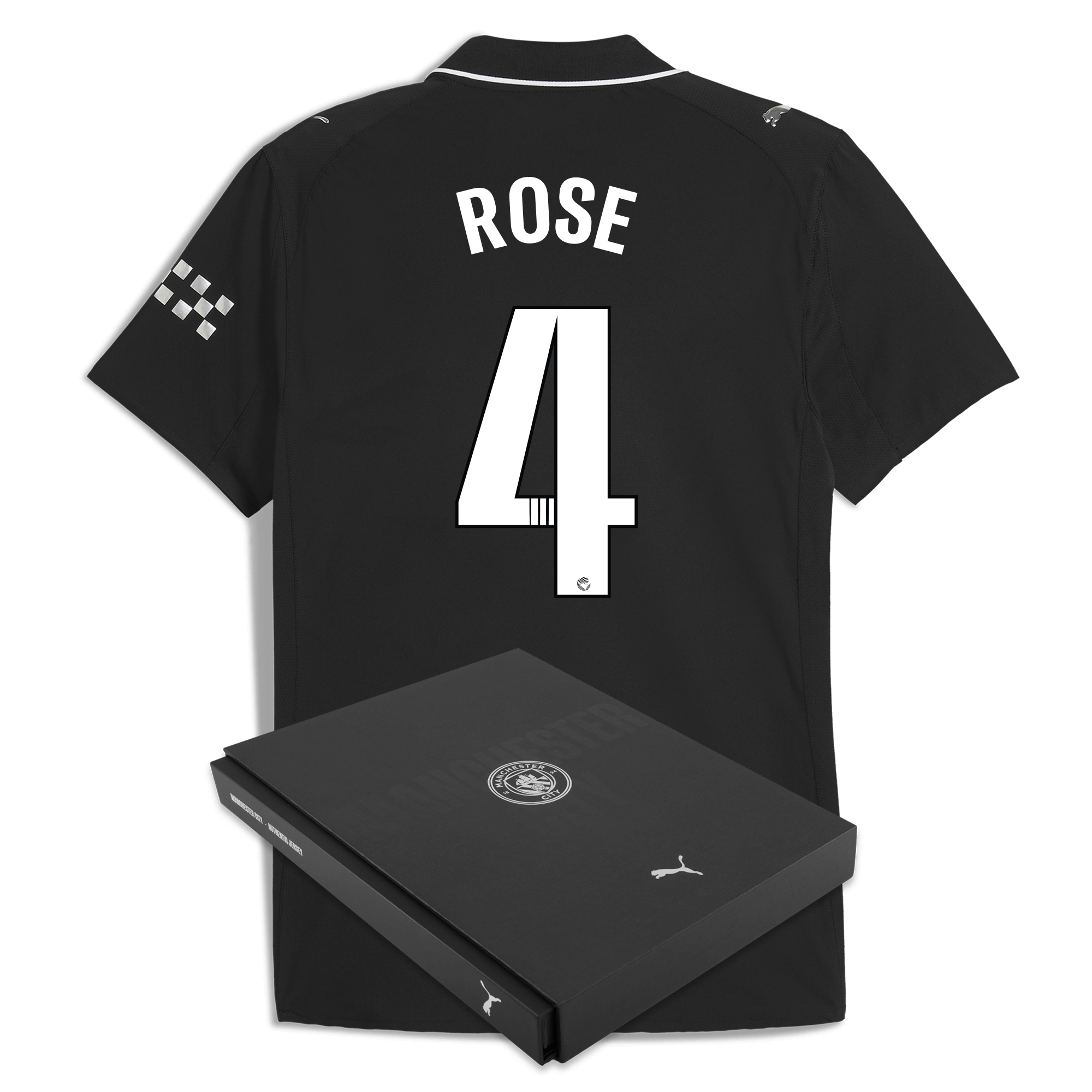 Manchester City manchester city away authentic jersey 202526 with rose 4 printing in gift box Shirts - Official Store