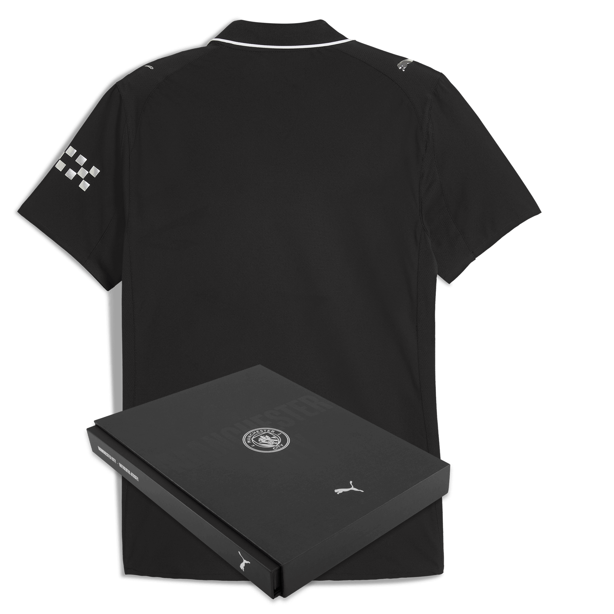 Manchester City manchester city away authentic jersey black 202526 with custom printing in gift box Shirts - Official Store