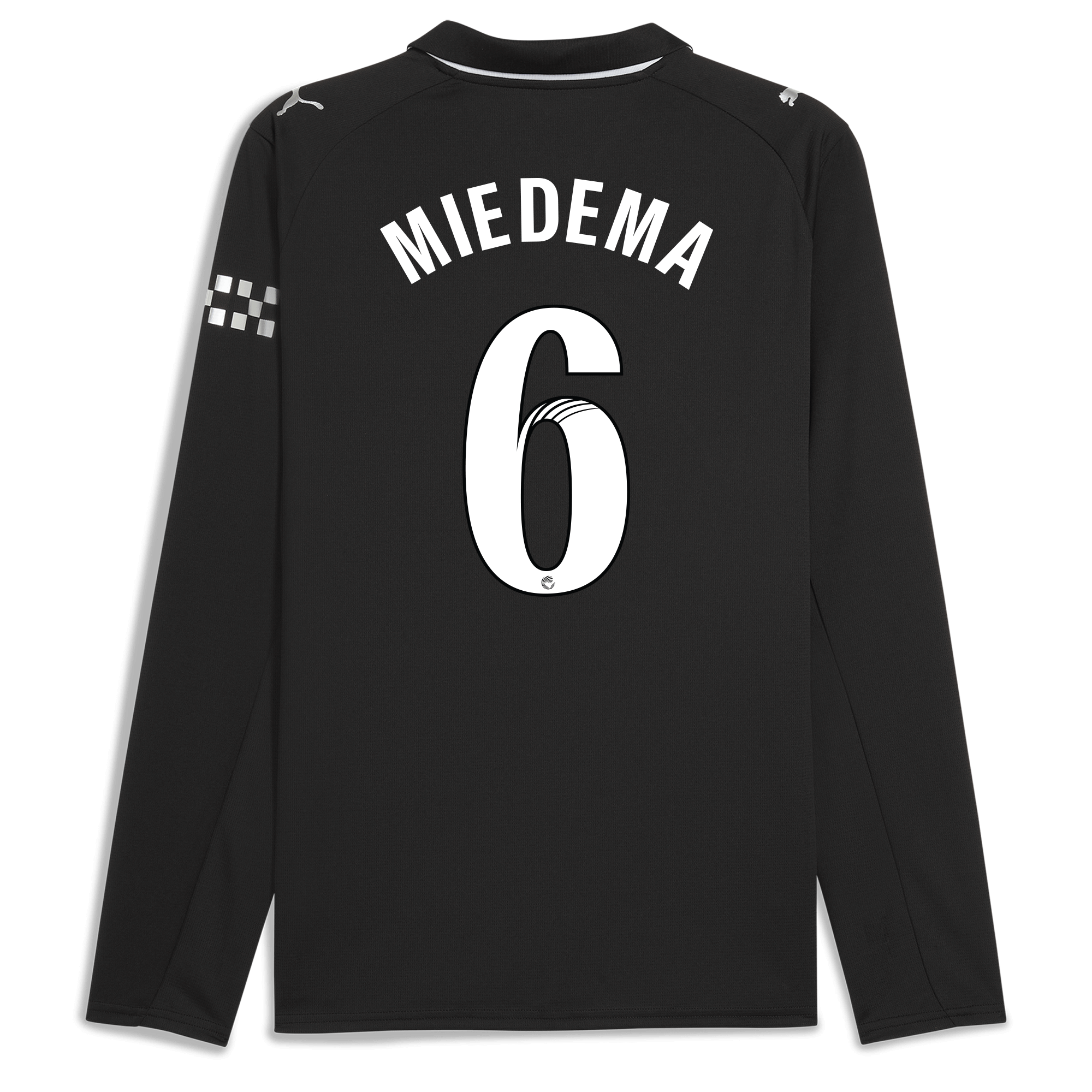 Manchester City manchester city away jersey 202526 long sleeve with miedema 6 printing Shirts - Official Store