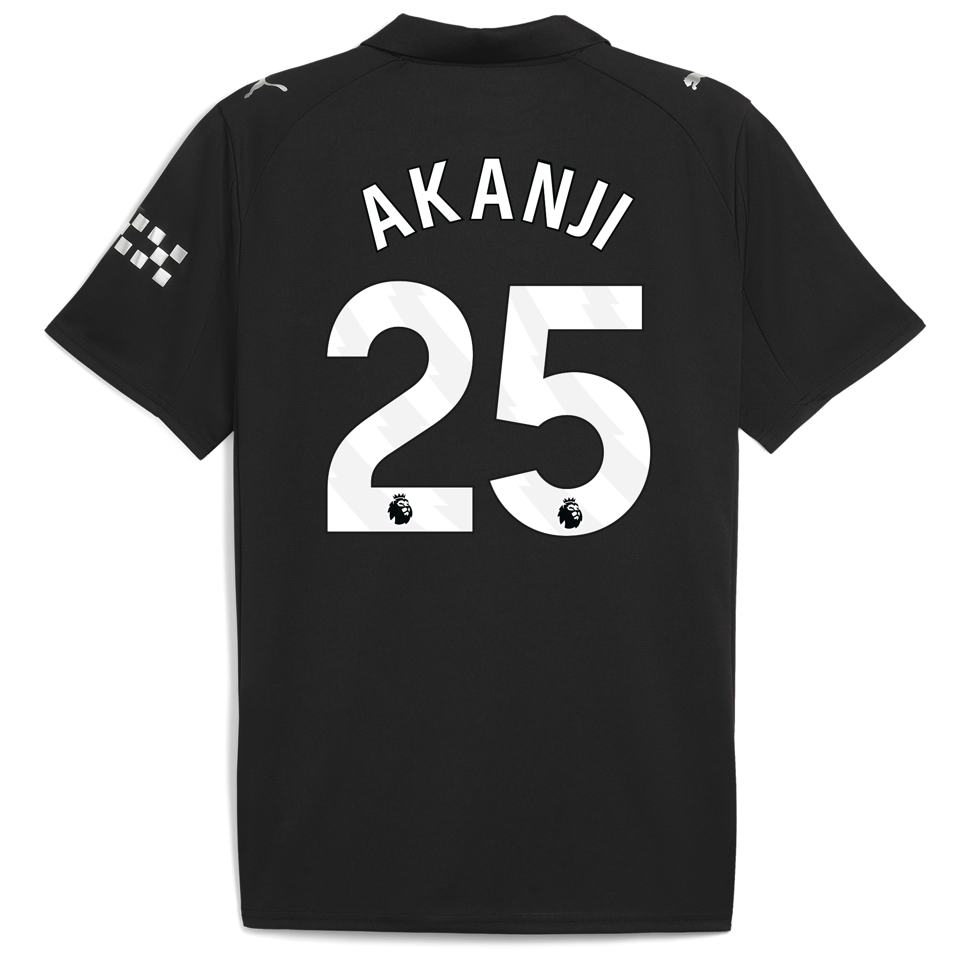 Manchester City manchester city away jersey 202526 with akanji 25 printing Shirts - Official Store