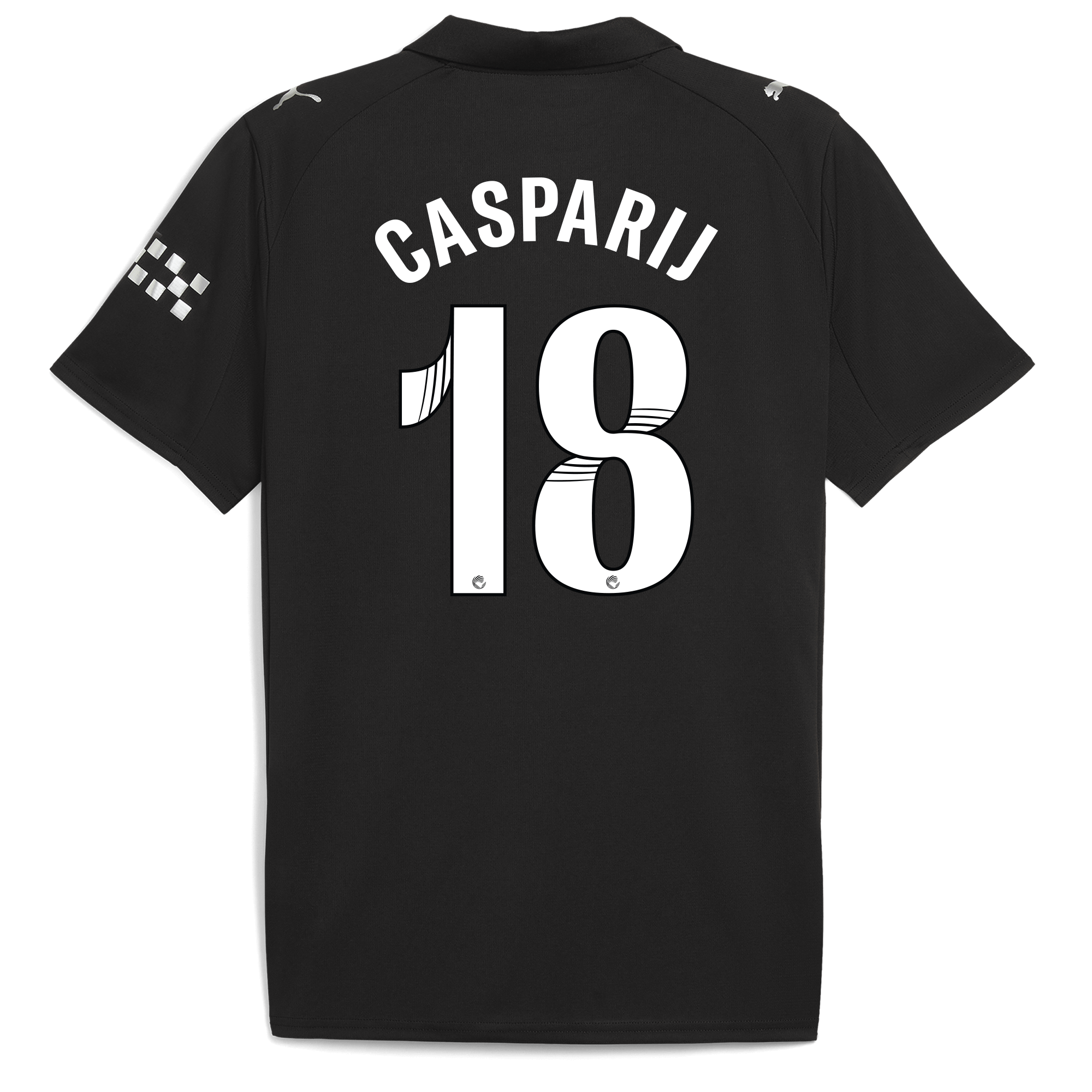 Manchester City manchester city away jersey 202526 with casparij 18 printing Shirts - Official Store