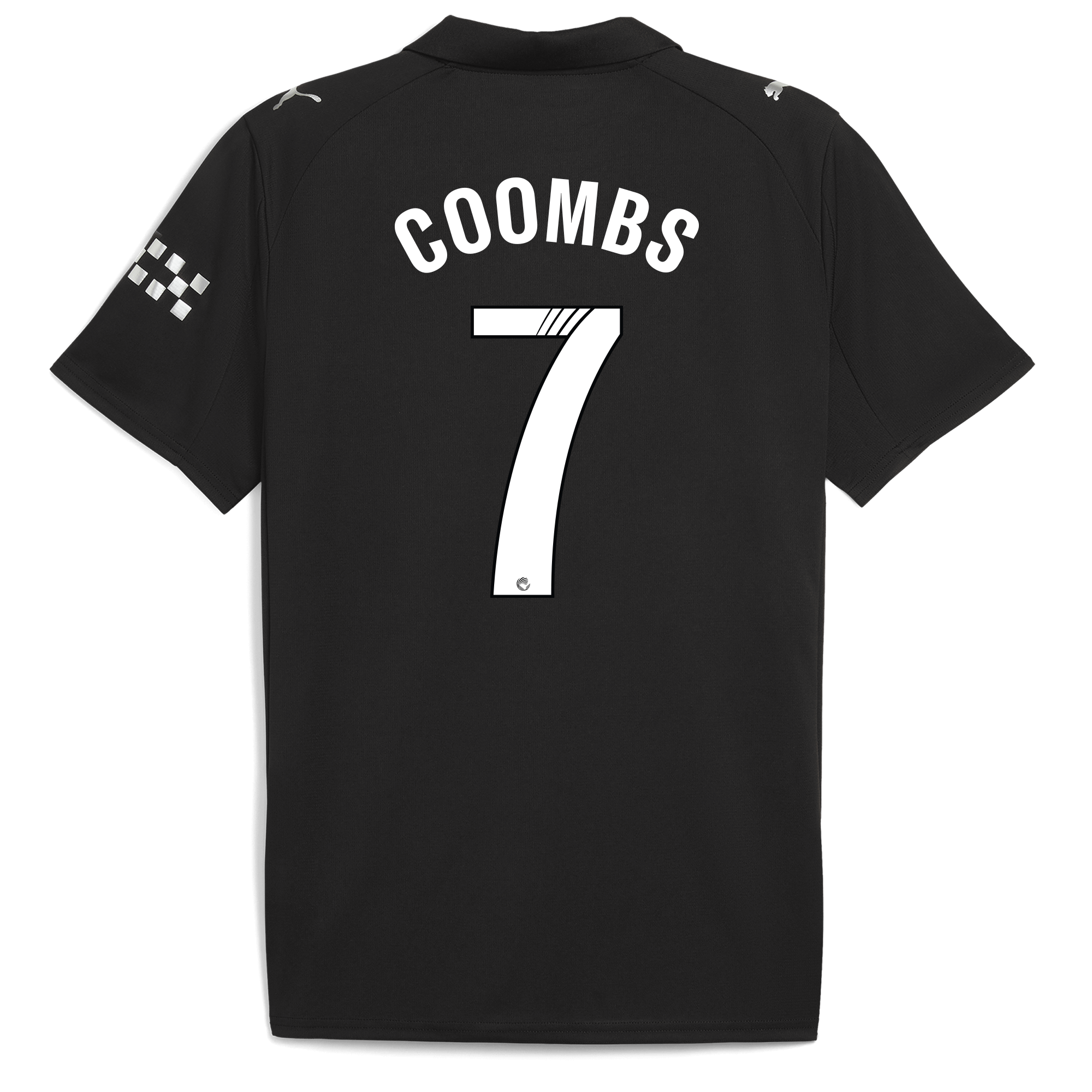 Manchester City manchester city away jersey 202526 with coombs 7 printing Shirts - Official Store