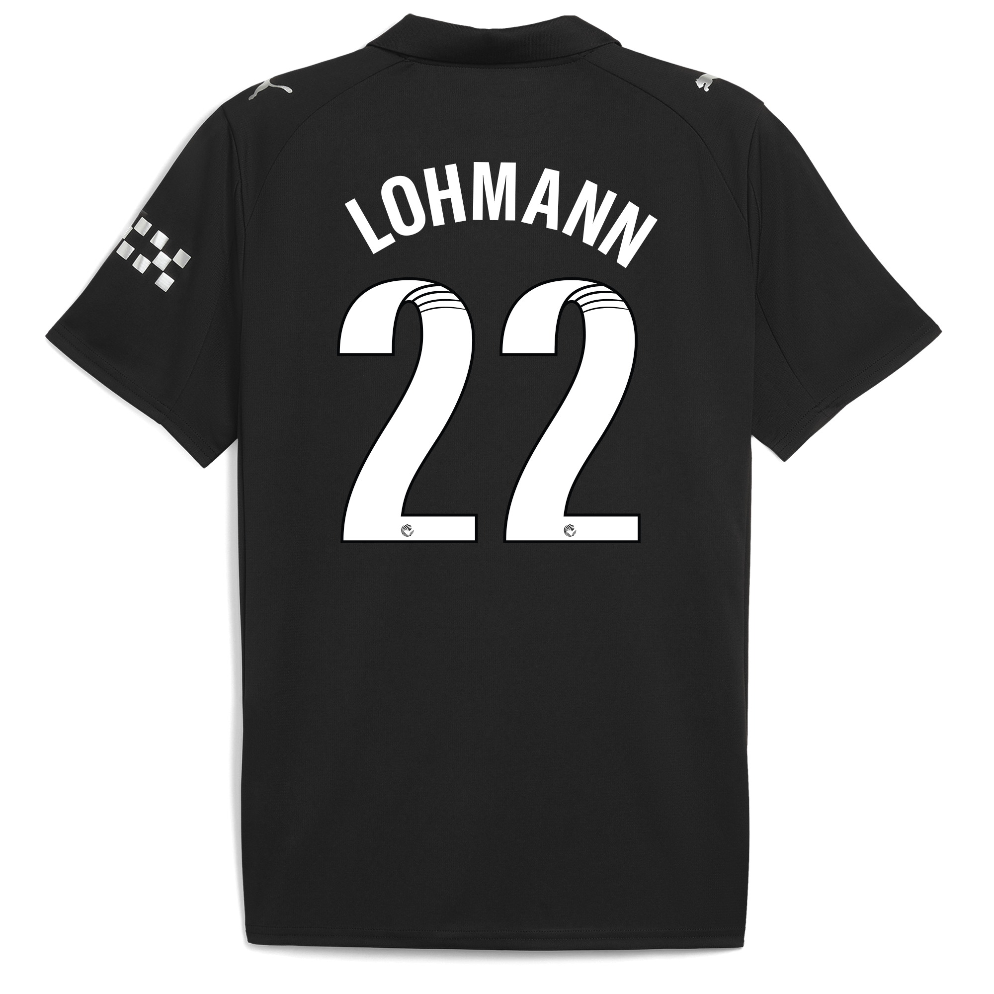 Manchester City manchester city away jersey 202526 with lohmann 22 printing Shirts - Official Store