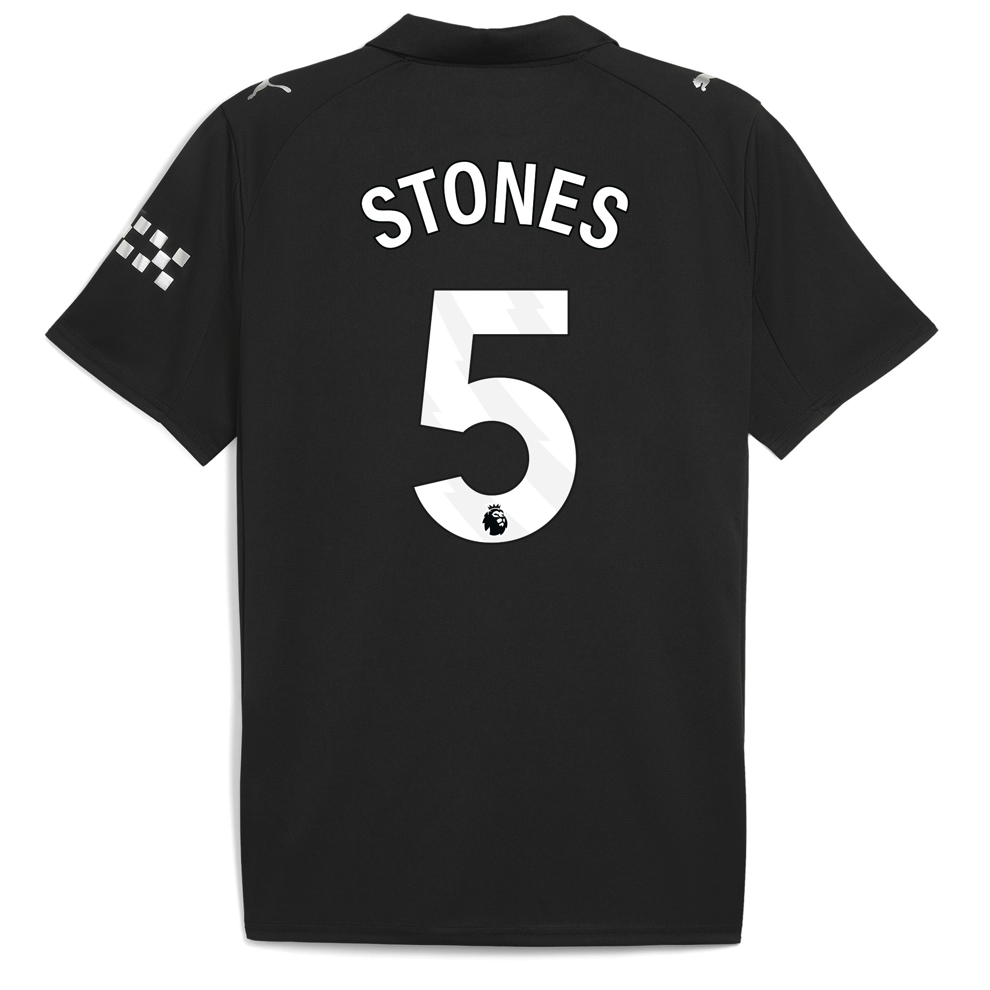 Manchester City manchester city away jersey 202526 with stones 5 printing Shirts - Official Store