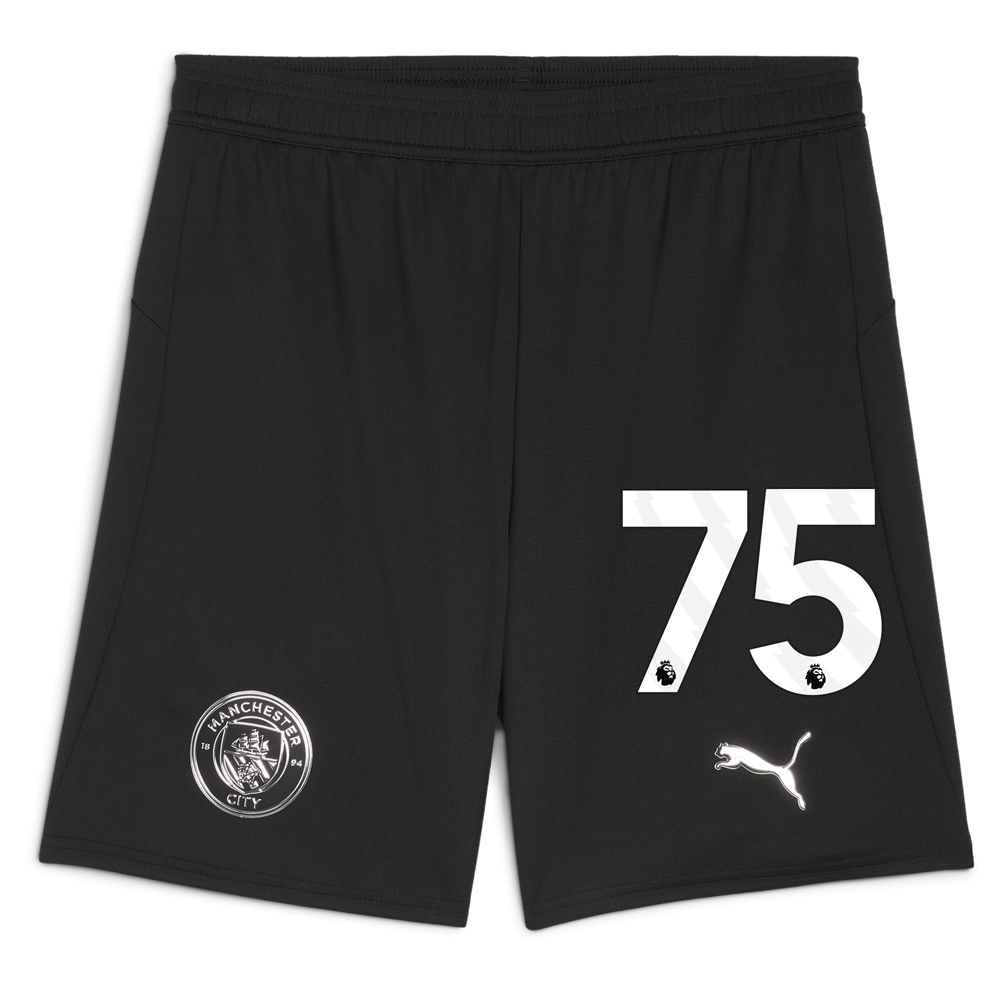 Manchester City manchester city football shorts black 202526 with 75 Shirts - Official Store