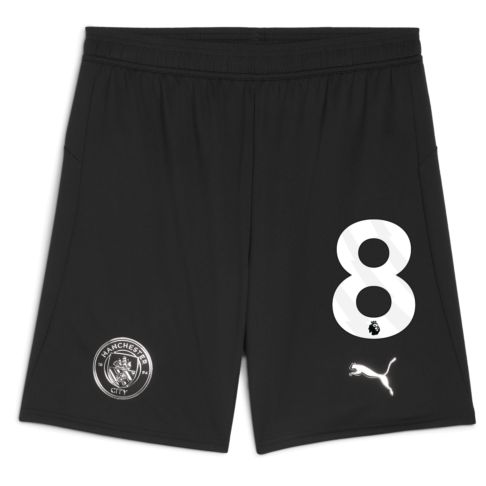 Manchester City manchester city football shorts black 202526 with 8 Shirts - Official Store