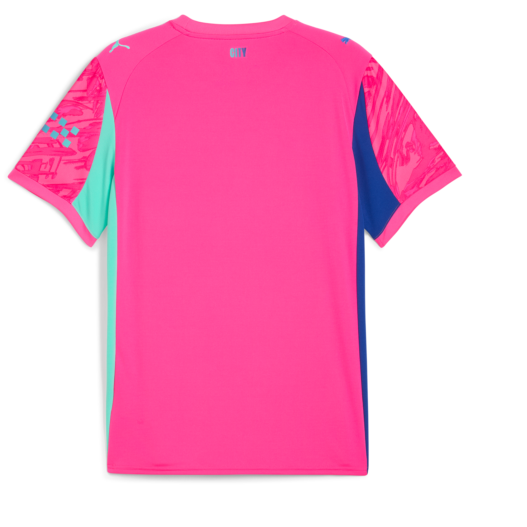 Manchester City manchester city goalkeeper jersey pink 202526 with custom printing Shirts - Official Store